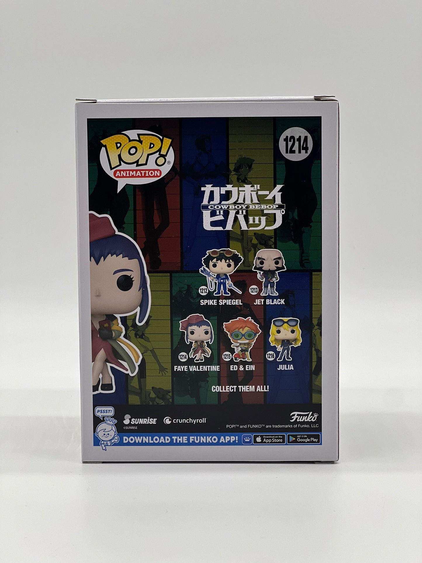 Pop! Animation Cowboy Bebop 1214 Faye Valentine