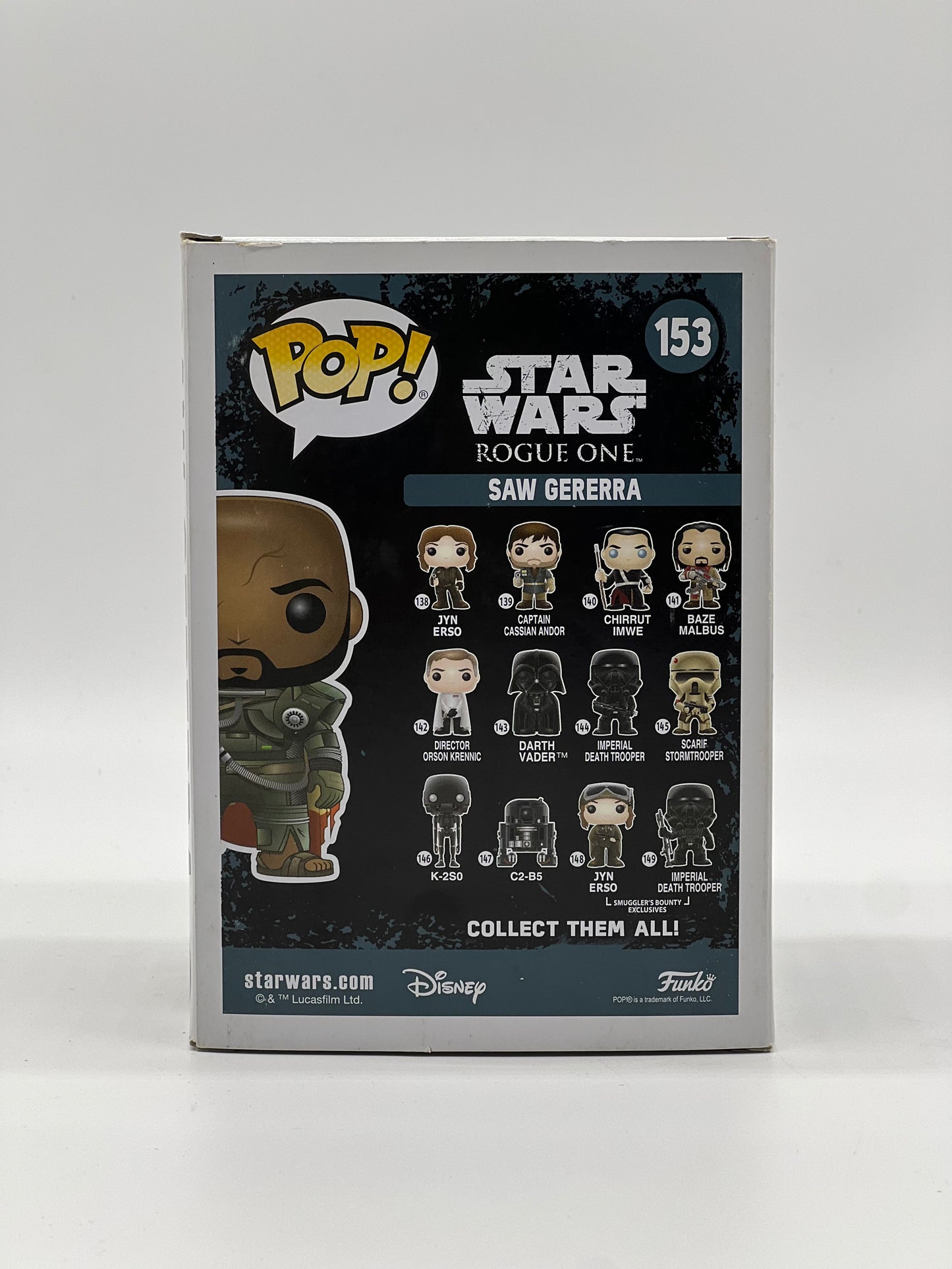 Pop! Star Wars Rogue One 153 Saw Guerrera Only At Walmart