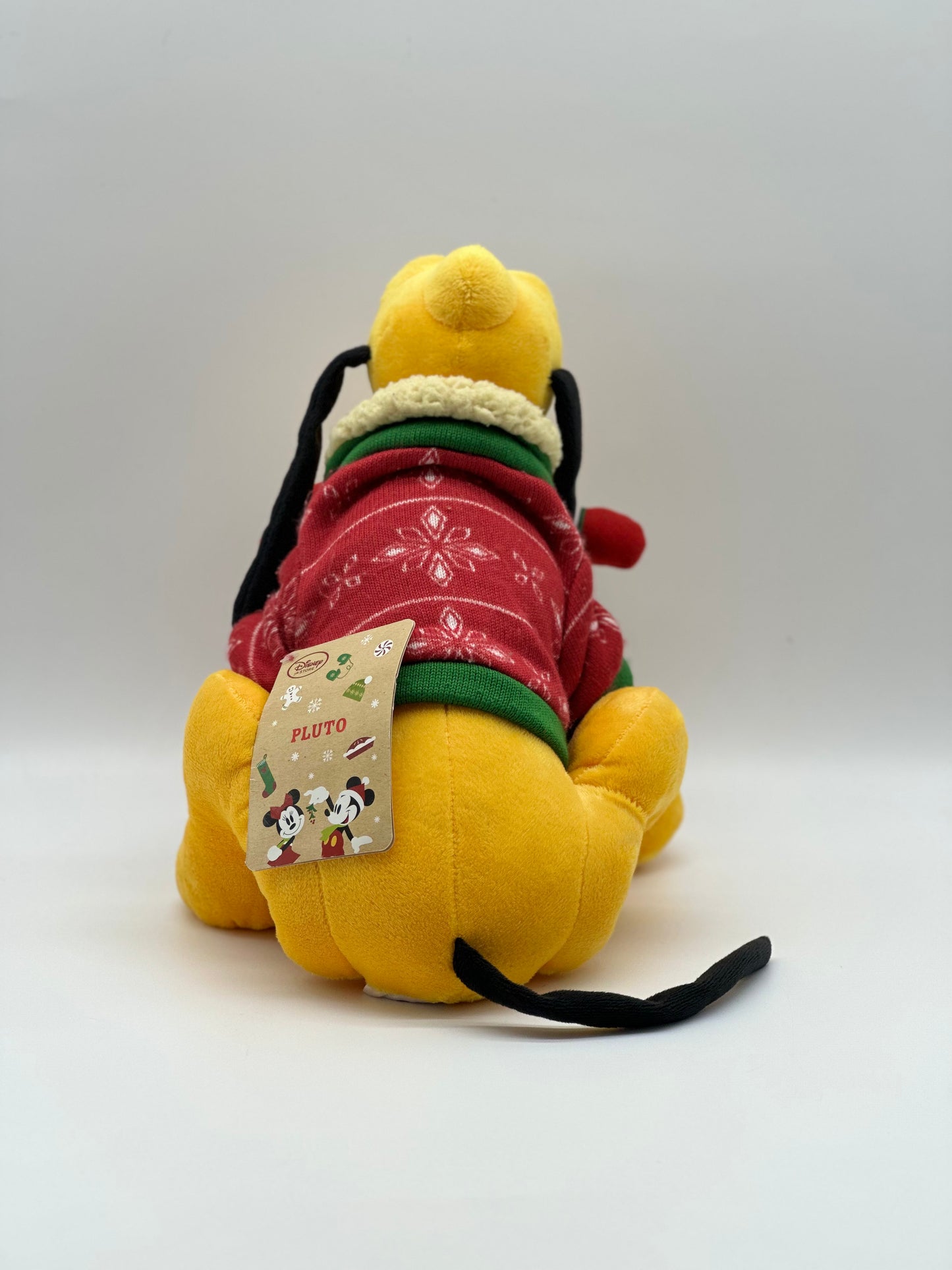 Pluto Christmas With Sweater Plush Large