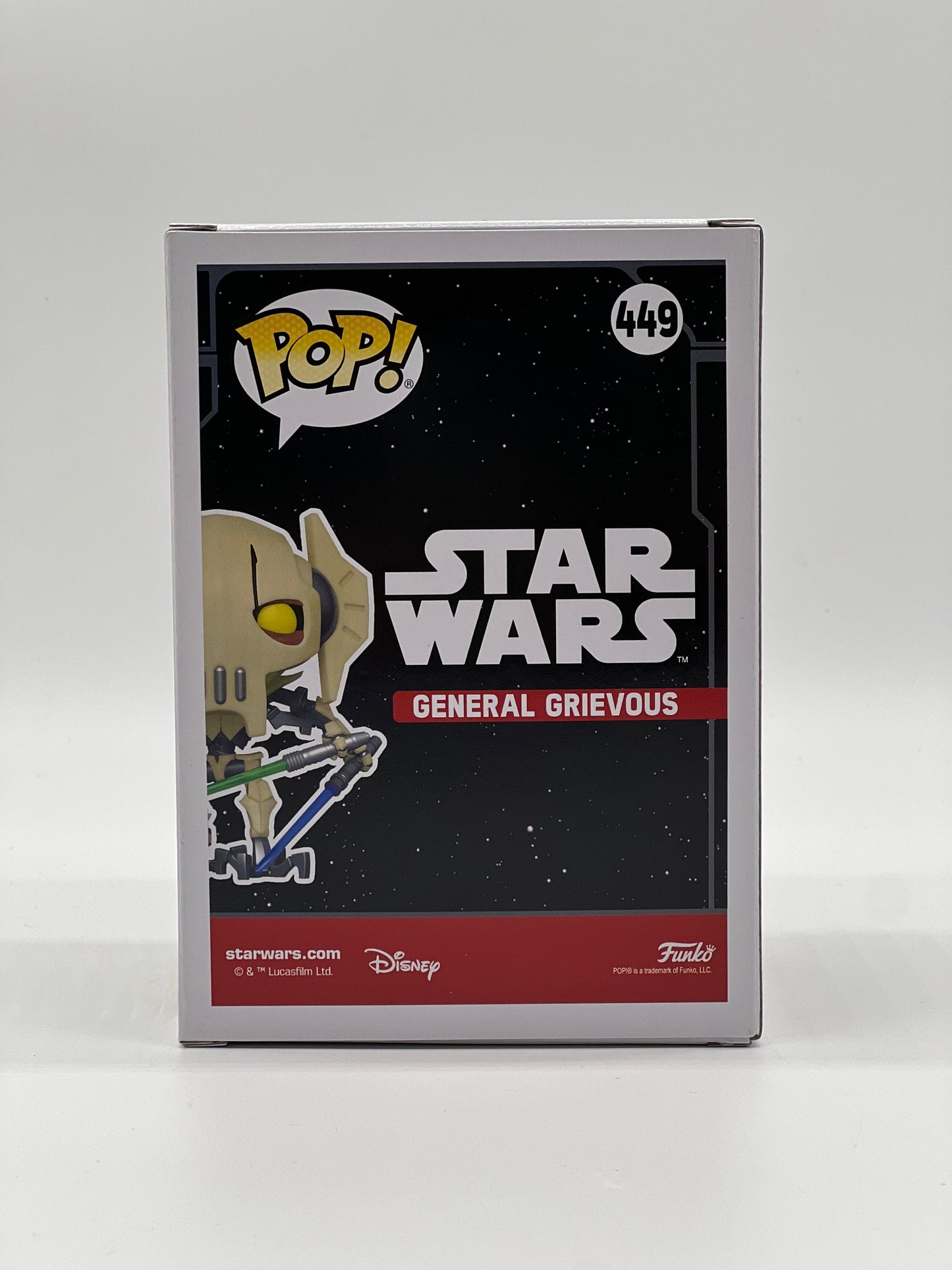 Pop! Star Wars 449 General Grievous HotTopic Exclusive l