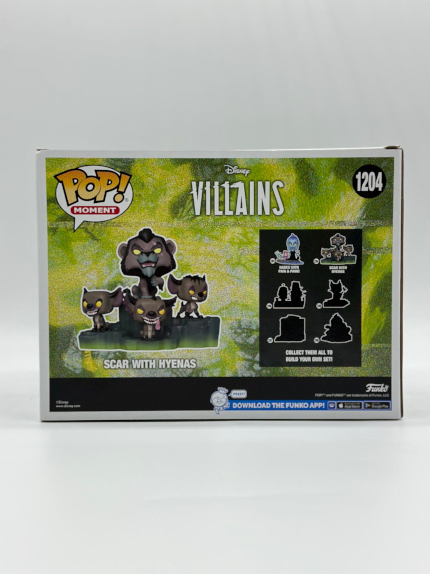 Pop! Moment Disney Villains 1204 Villains Assemble: Scar With Hyenas HotTopic Exclusive