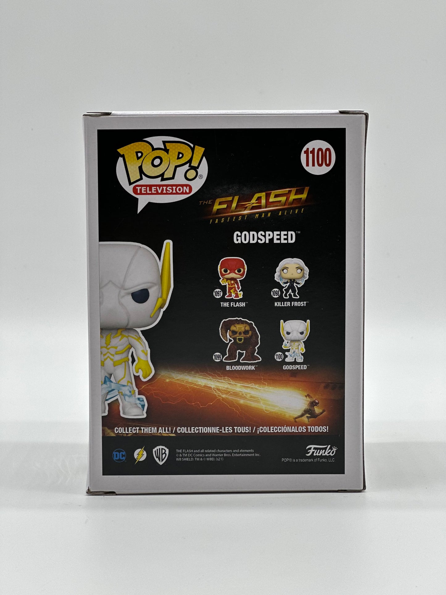 Pop! Television The Flash Fastest Man Alive 1100 Godspeed Glows In The Dark Only GameStop