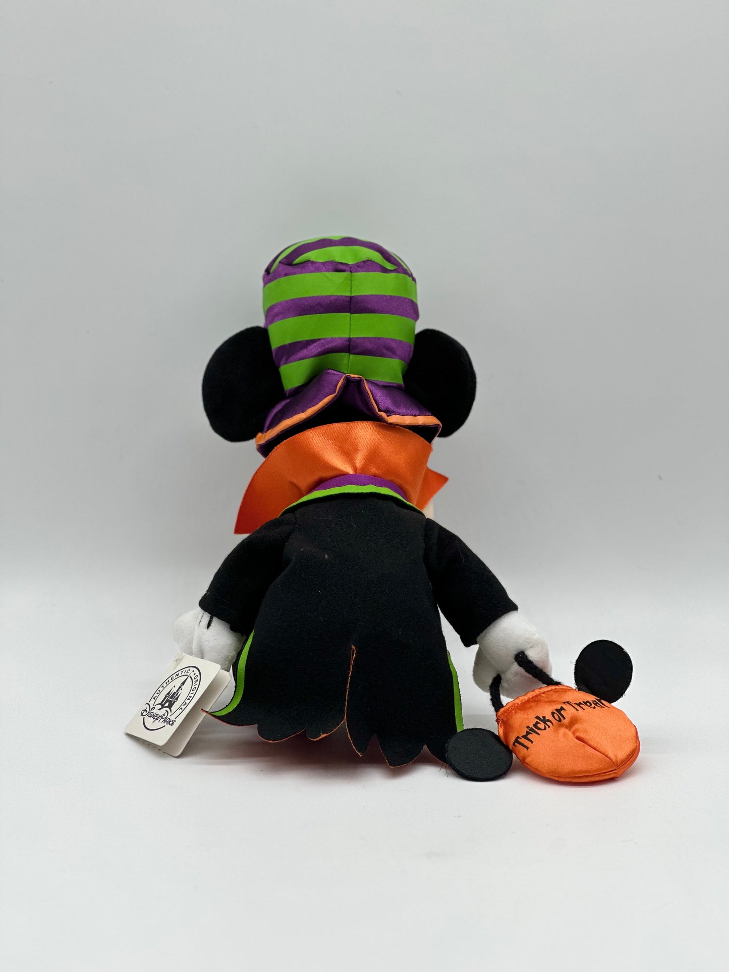 Mickey Mouse With Pumpkin Halloween Plush Medium