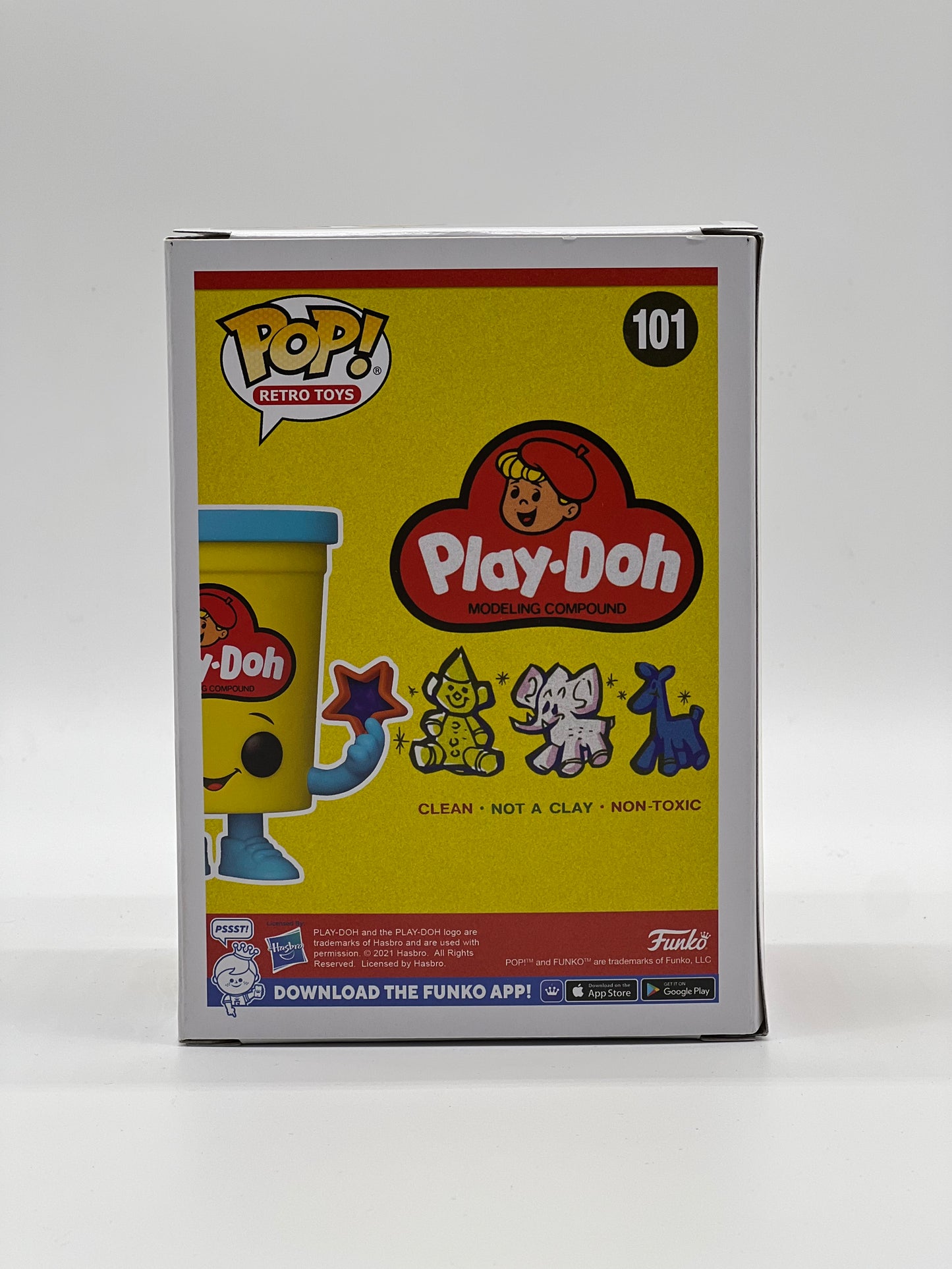 Pop! Games retro Toys Play-Doh Modeling Compound 101 Play-Doh Container