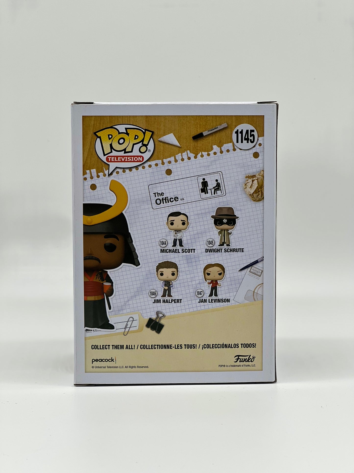 Pop! Television The Office US 1145 Stanley Hudson 2021 Summer Convention Limited Edition