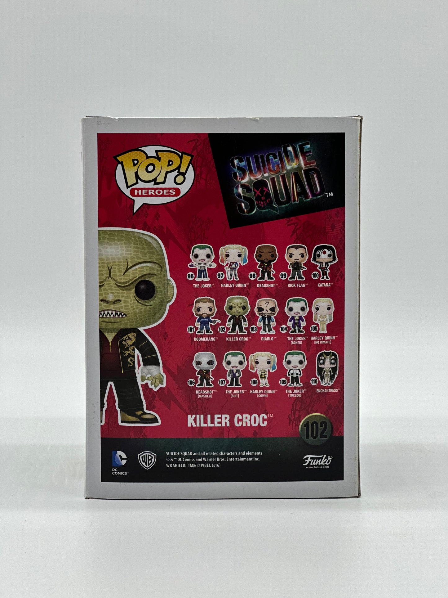 Pop! Heroes Suicide Squad 102 Killer Croc Glows In The Dark Barnes & Noble Booksellers Exclusive