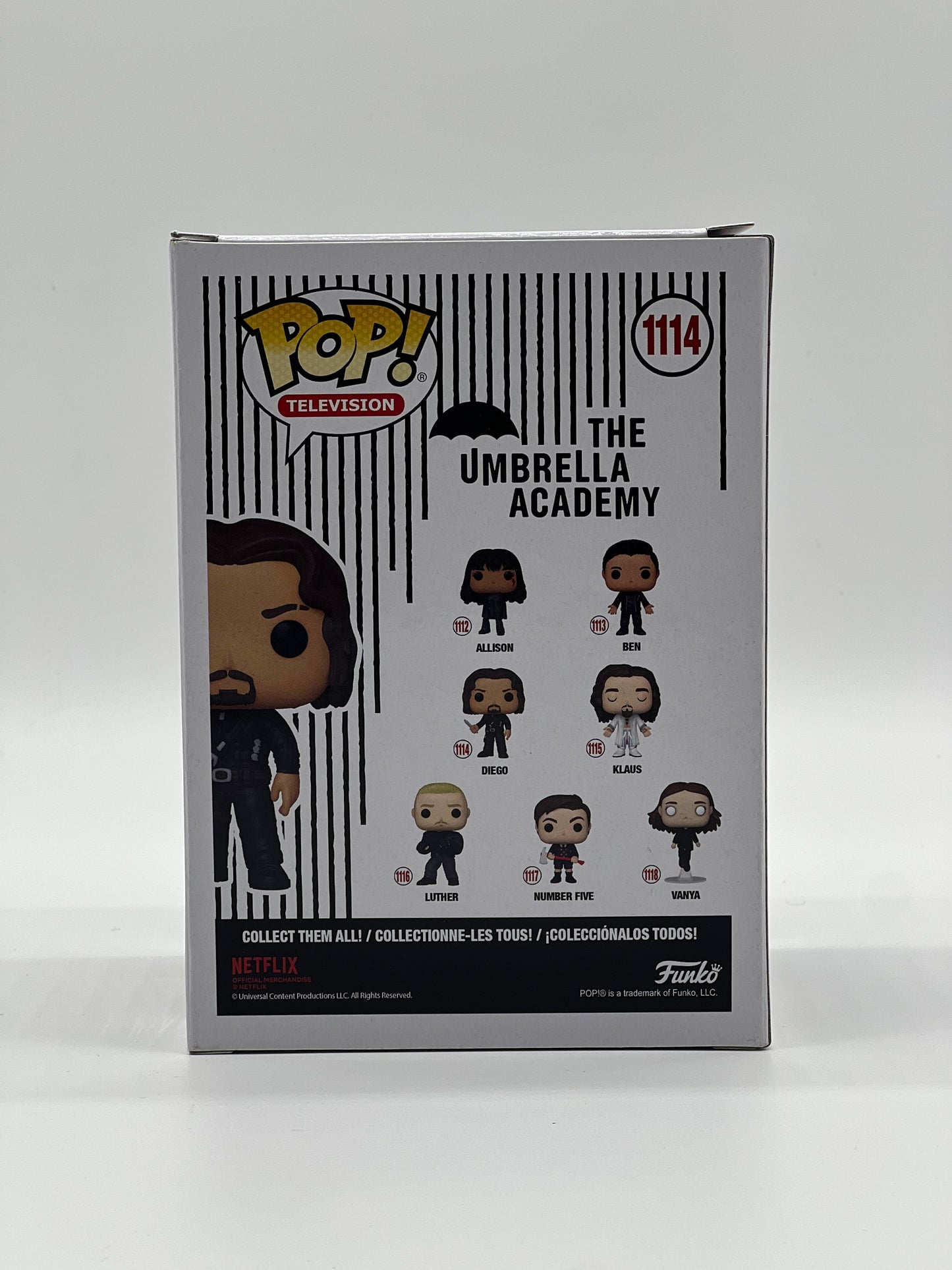 Pop! Television The Umbrella Academy 1114 Diego