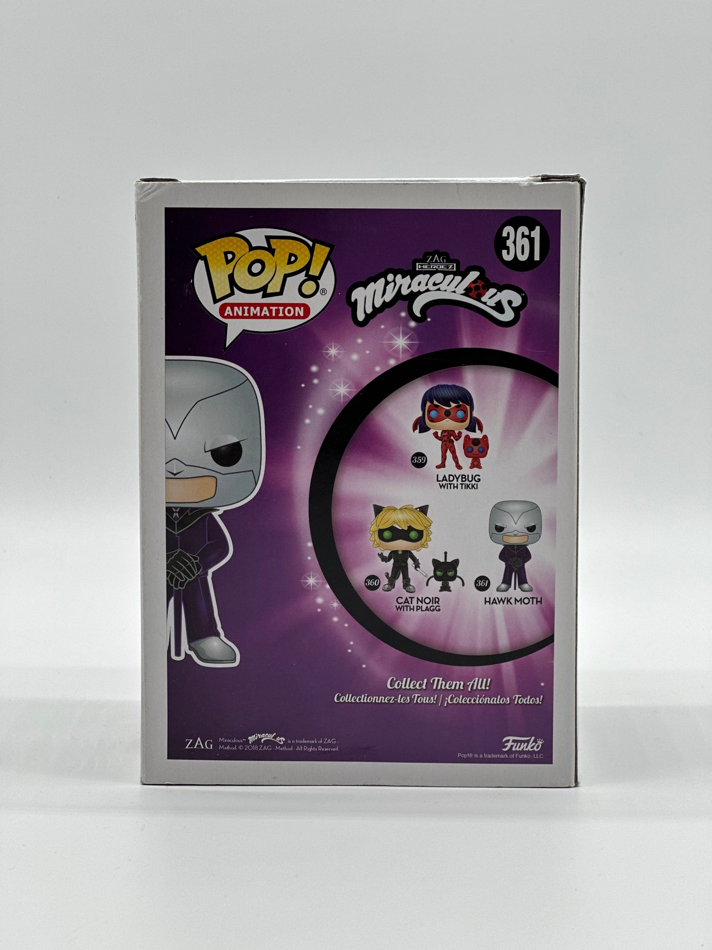 Pop! Animation ZAG Herdez Miraculous 361 Hawk Moth