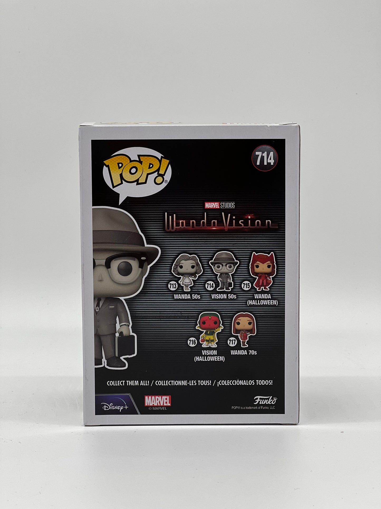 Pop! Marvel Studios WandaVision 714 Vision 50s
