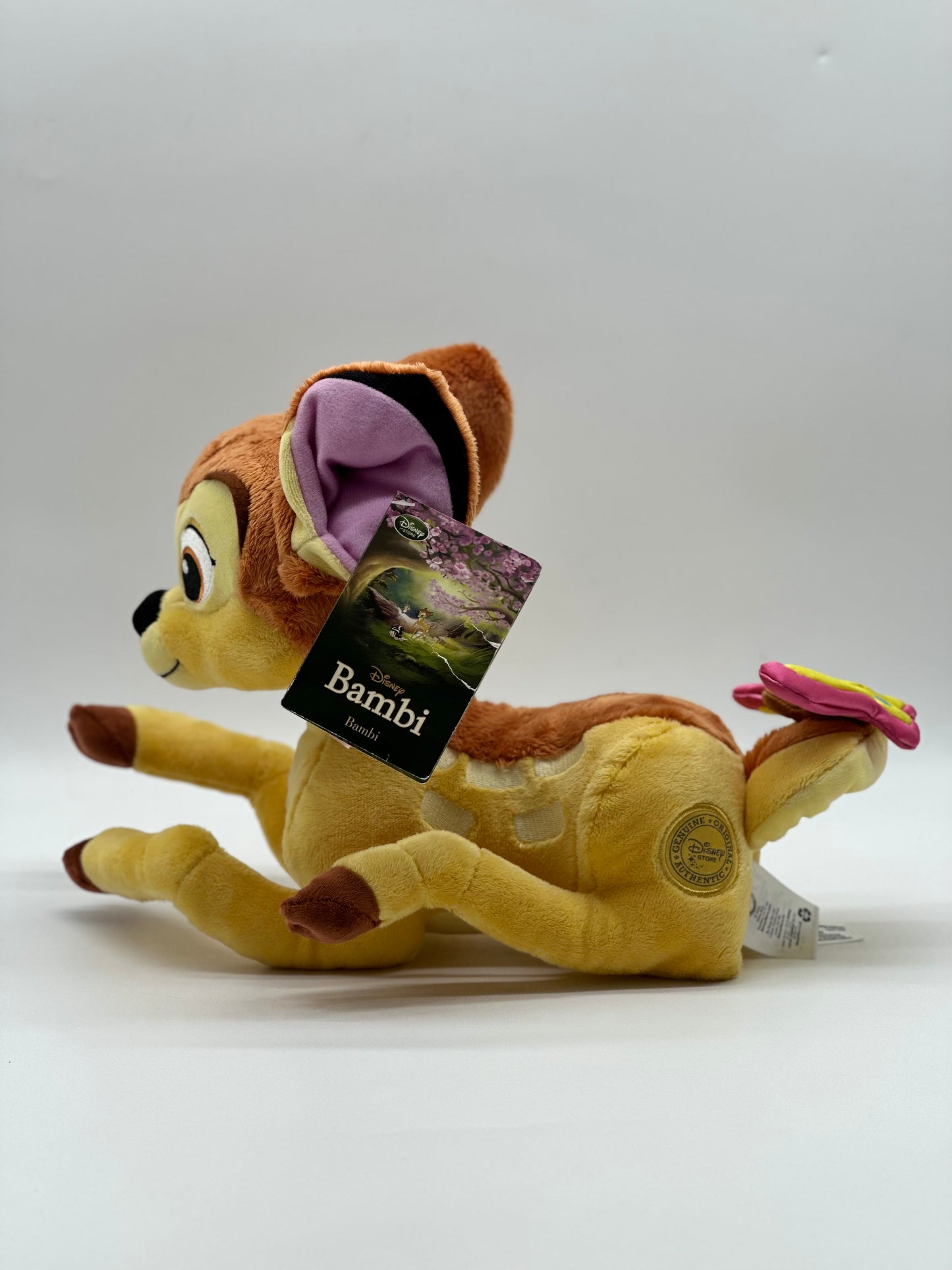 Bambi With Butterfly Plush Large
