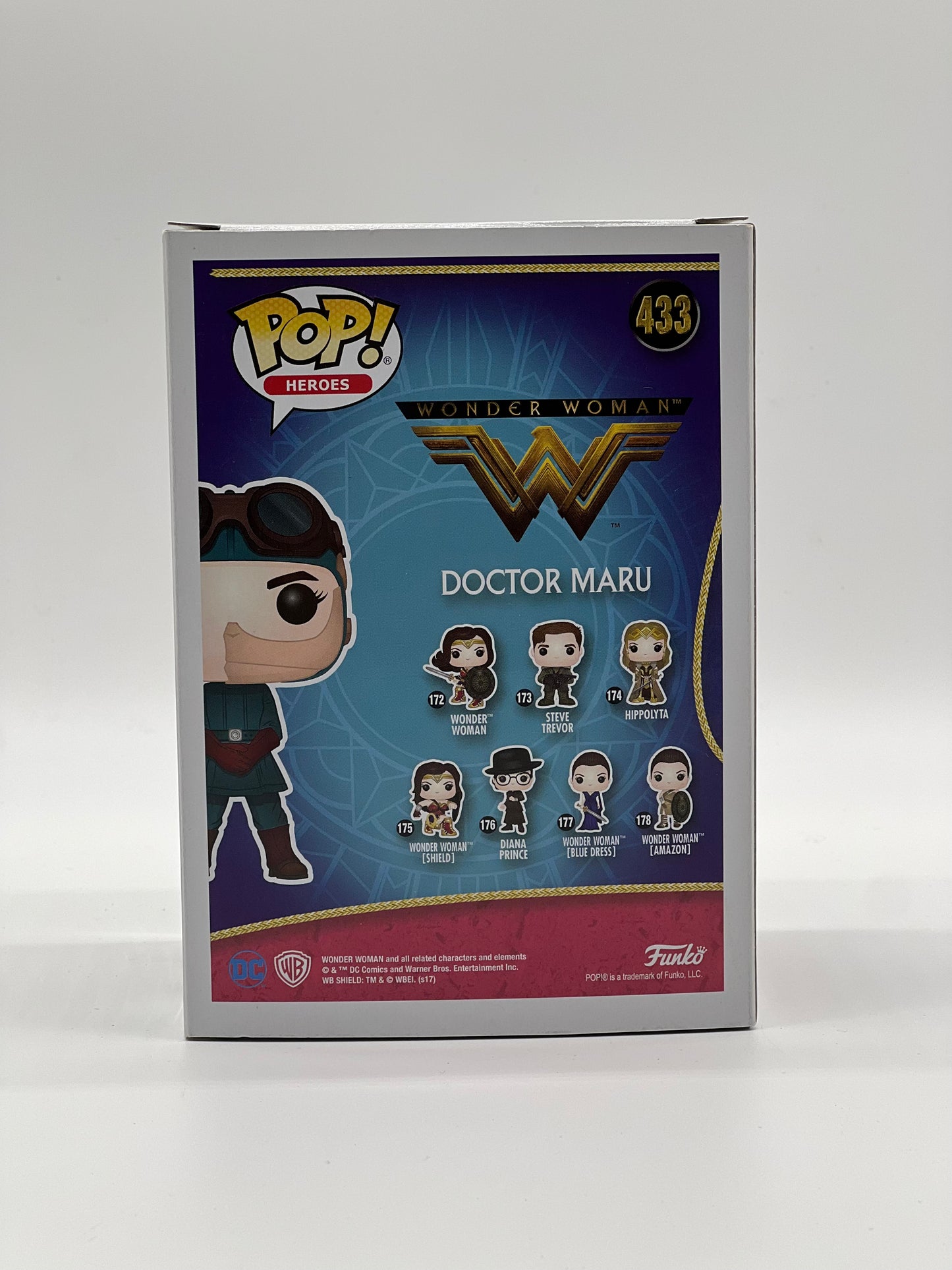 Pop! Heroes Wonder Woman 433 Doctor Maru DC Exclusive Legion Of Collectors