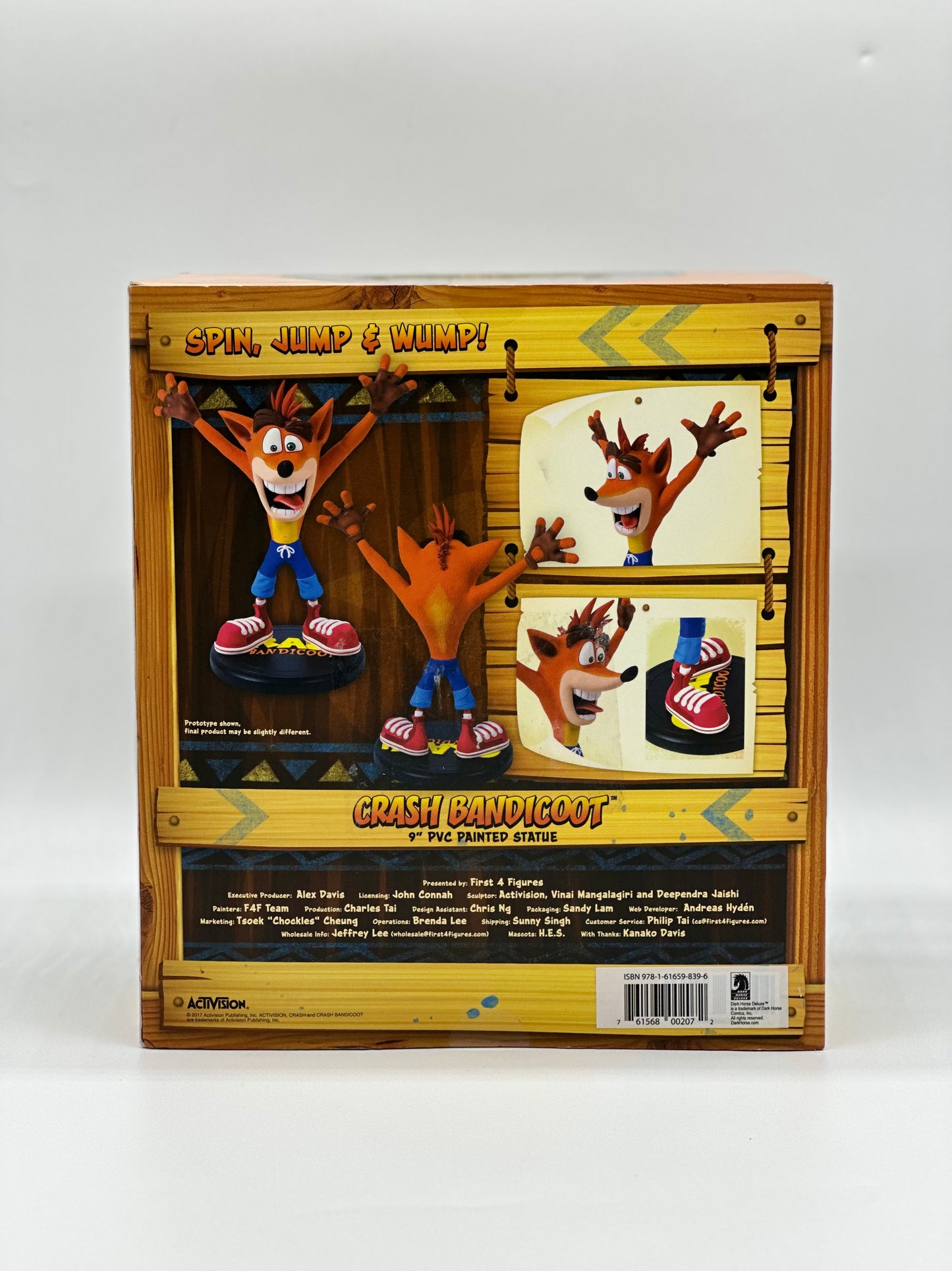 Crash Bandicoot PVC Painted Statue