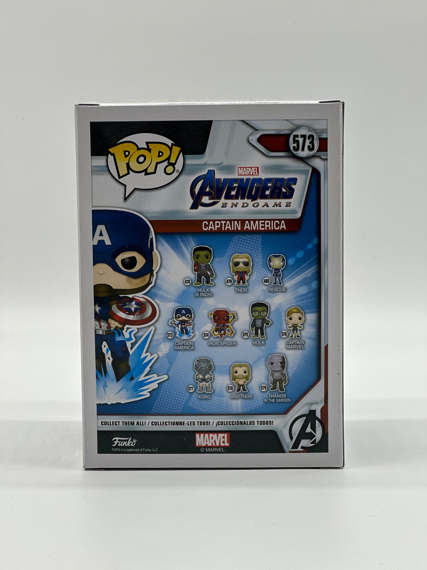 Pop! Marvel Avengers EndGame 573 Captain America