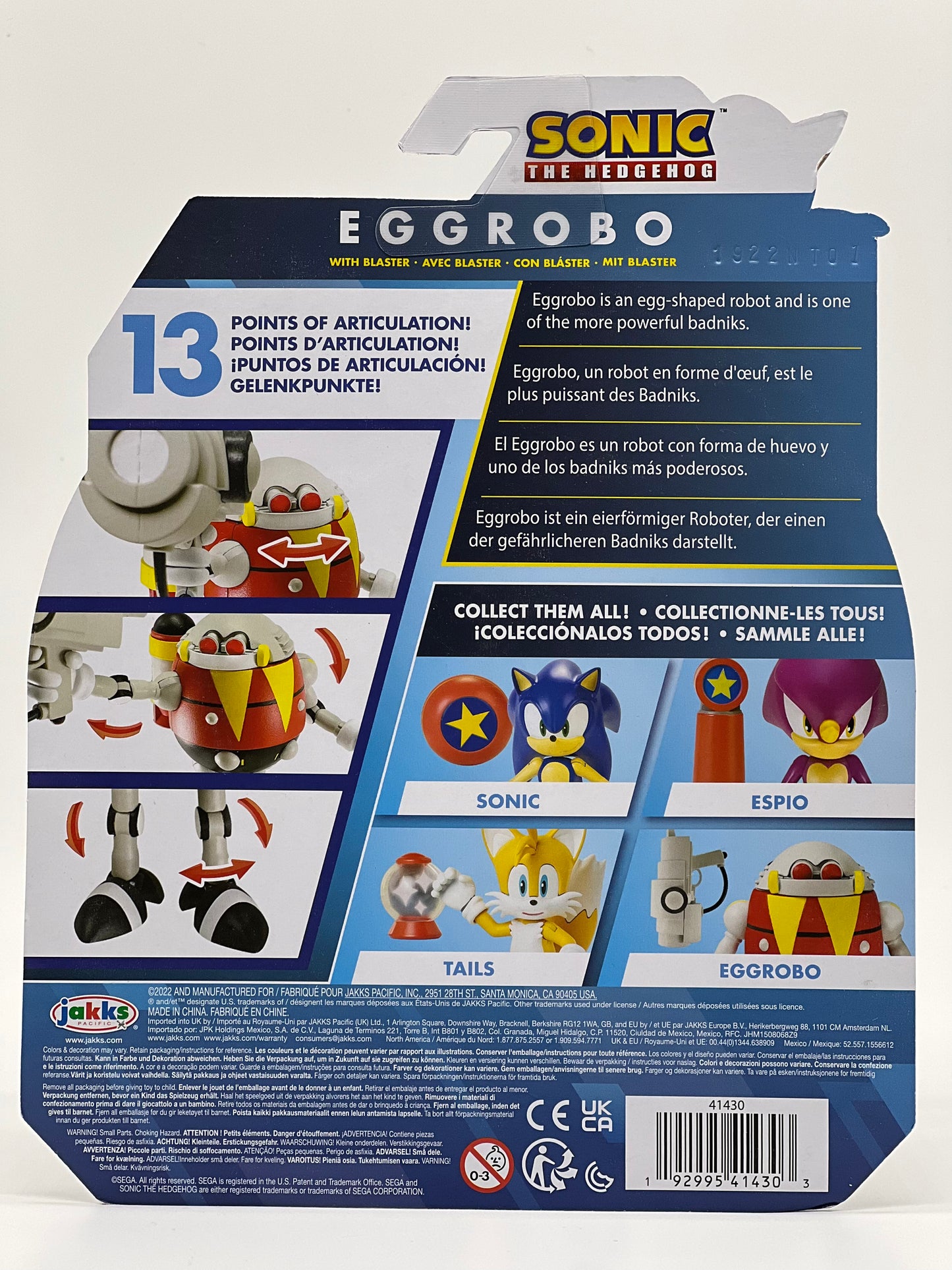 Sonic The Hedgehog Eggrobo