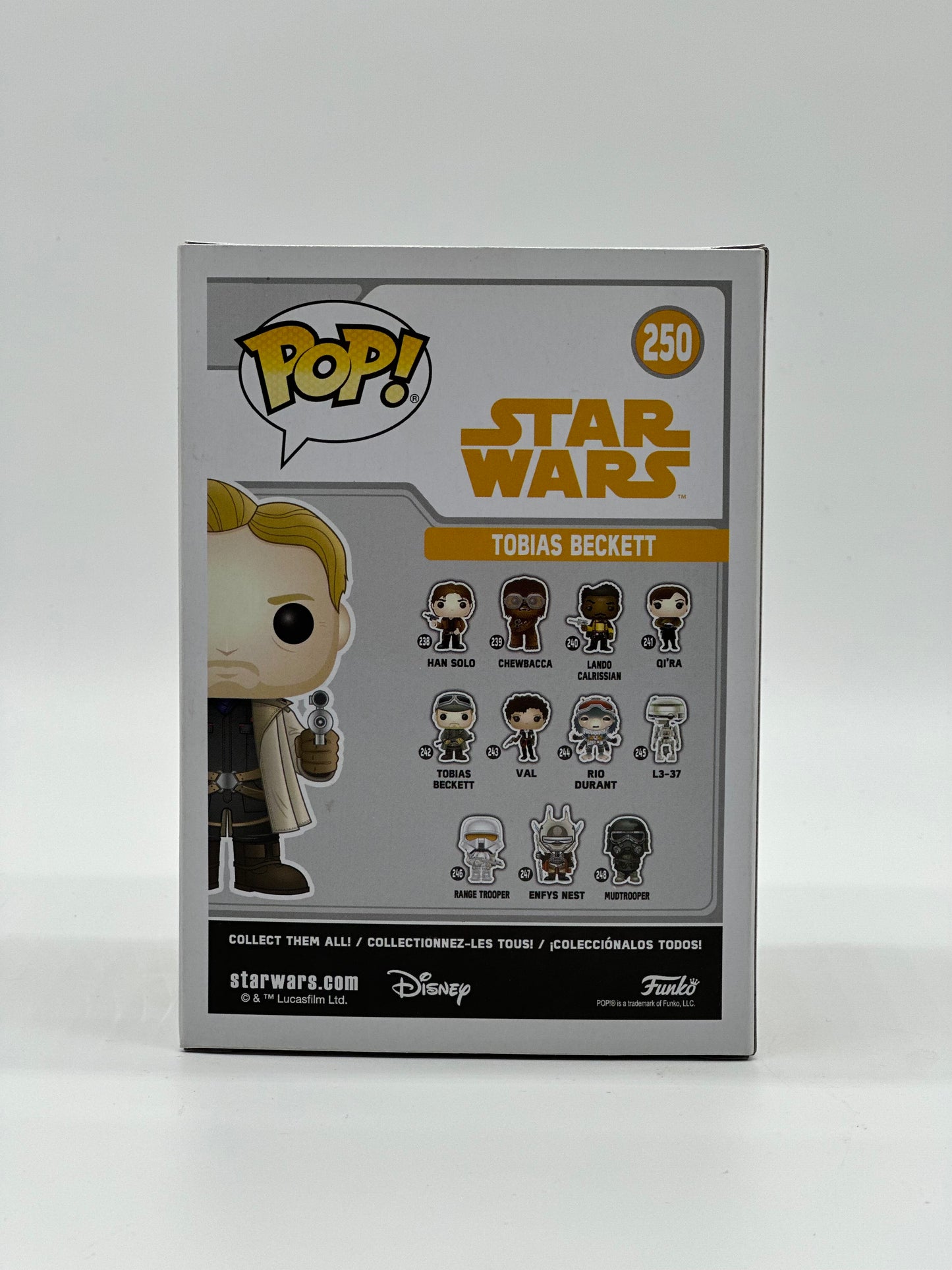 Pop! Star Wars 250 Tobias Beckett Only At Walmart