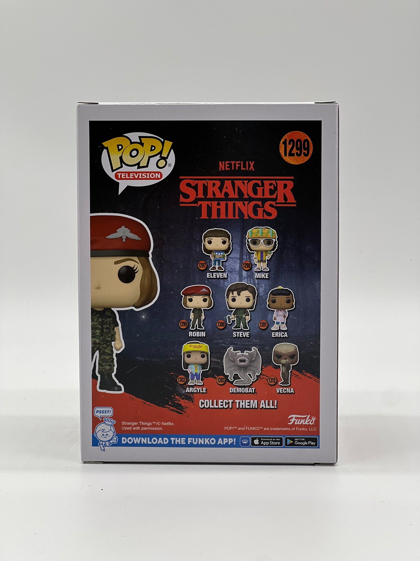 Pop! Television Netflix Stranger Things 1299 Robin