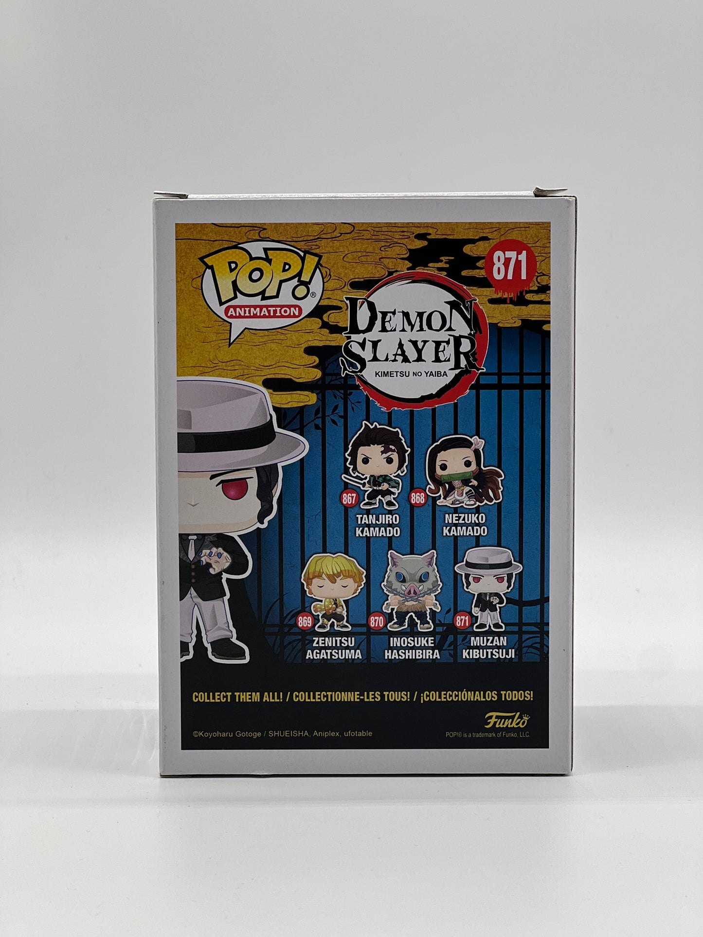 Pop! Animation Demon Slayer Kimetsu No Yaiba 871 Muzan Kibutsuji