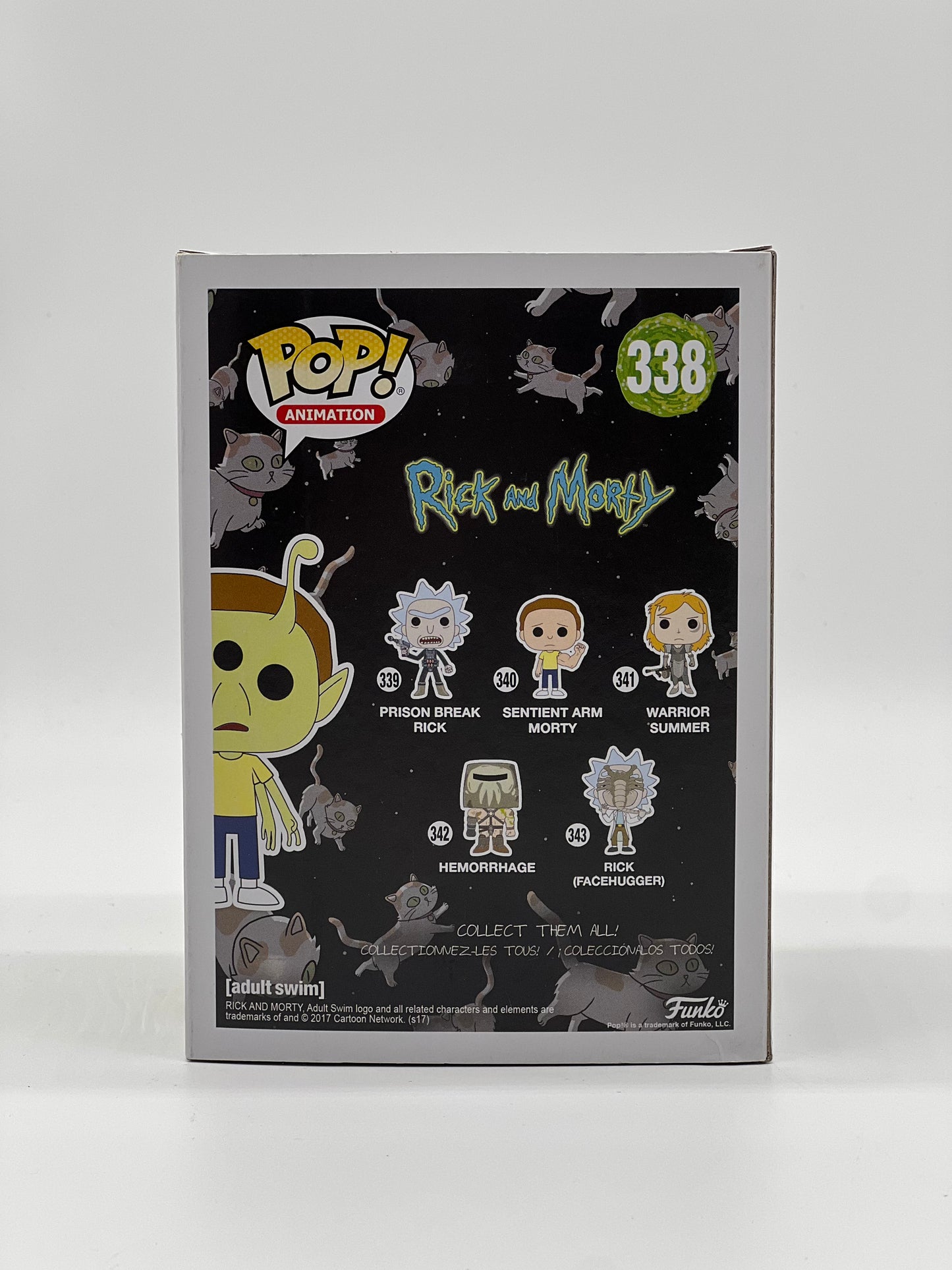 Pop! Animation Rick And Morty 338 Alien Morty 2018 Spring Convention Exclusive