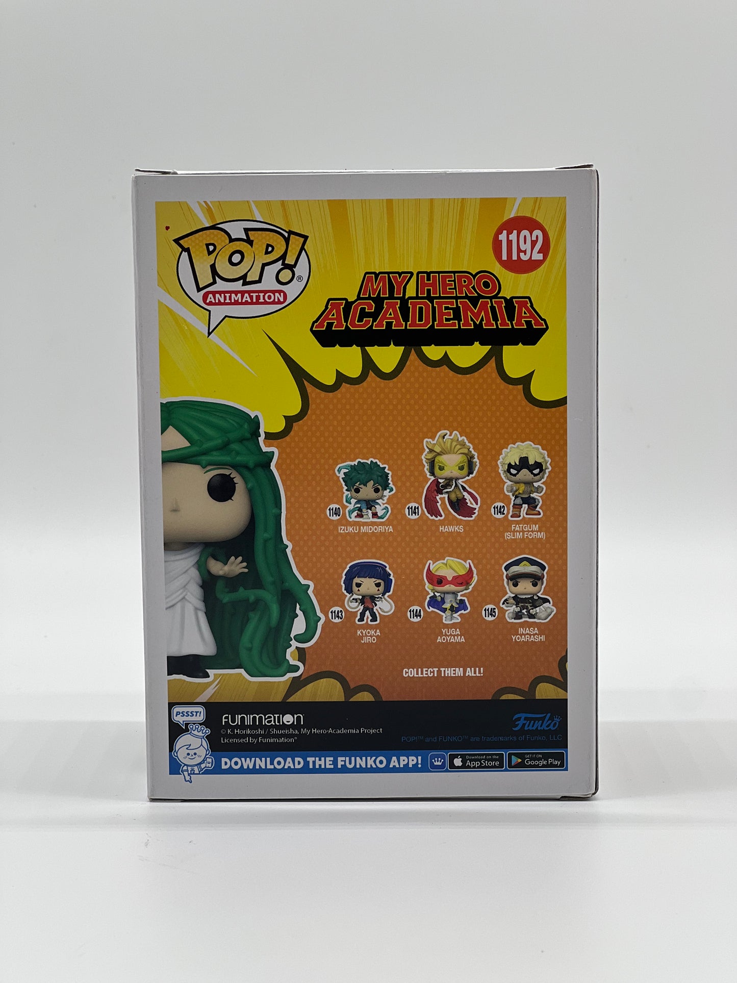 Pop! Animation My Hero Academia 1192 Ibara Shiozaki HotTopic Class 1B Exclusive