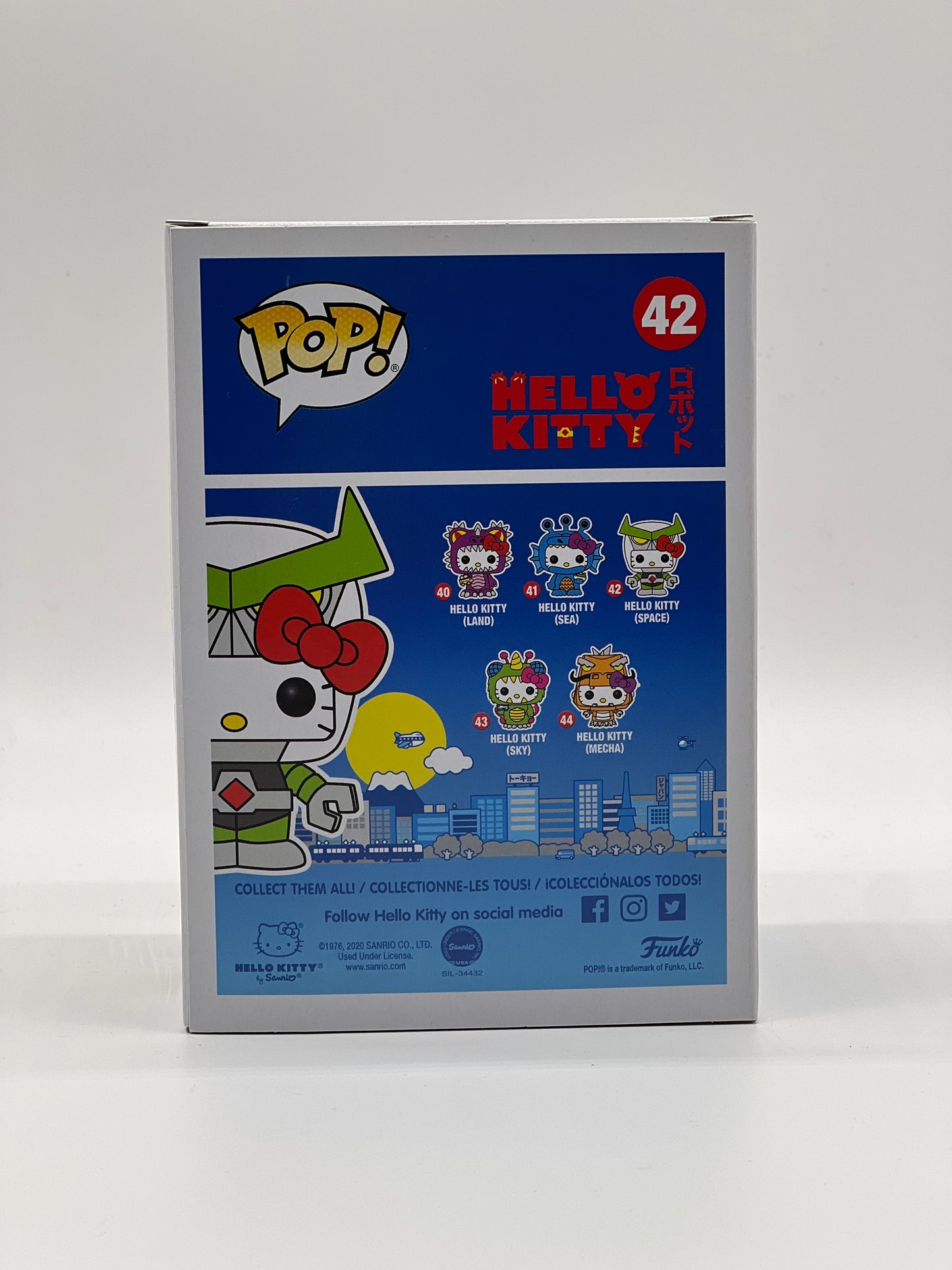 Pop! Hello Kitty 42 Hello Kitty (Space) Glows In The Dark Only At Target