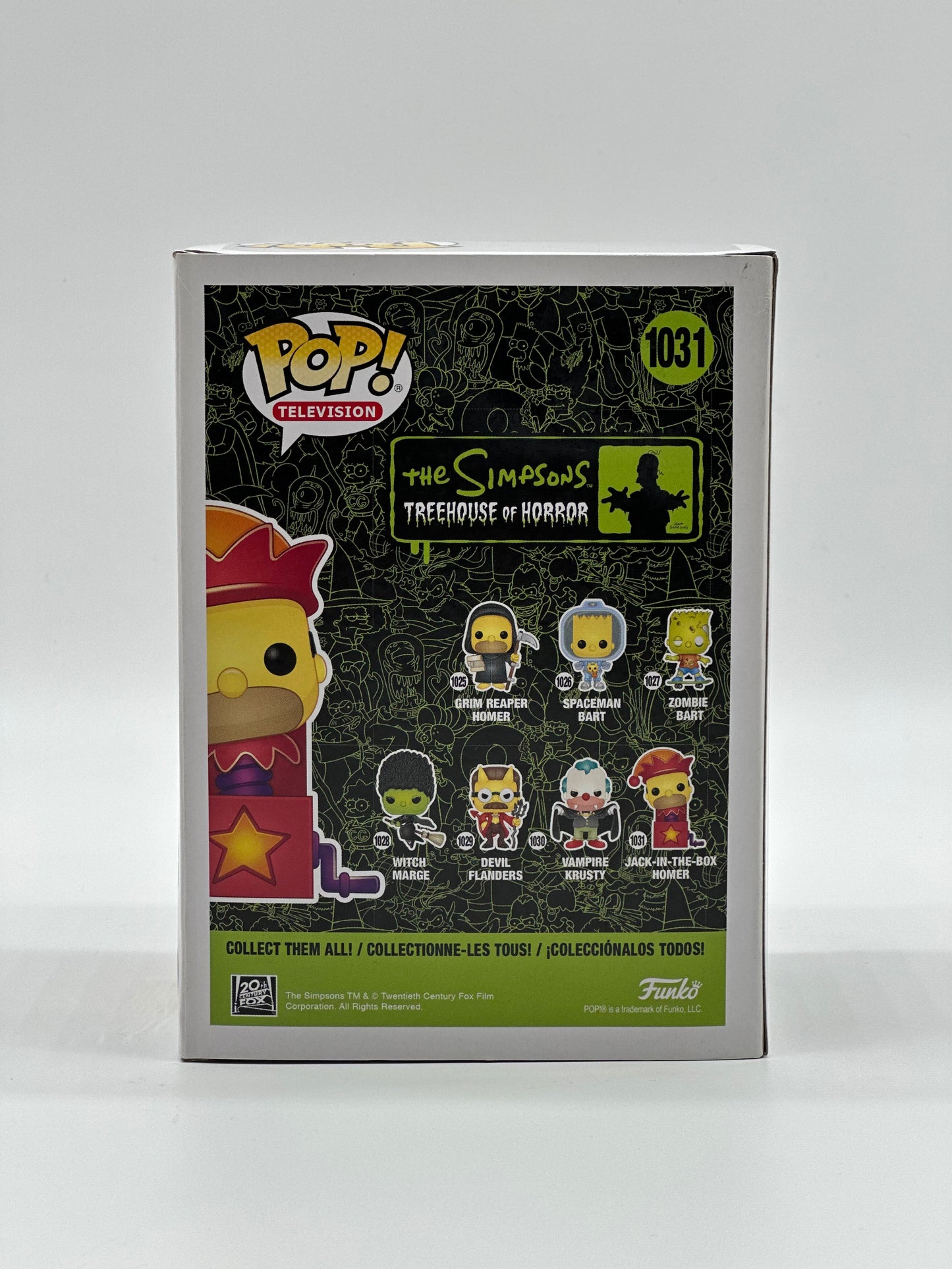 Pop! Television The Simpsons Treehouse Of Horror 1031 Jack-In-The-Box Homer
