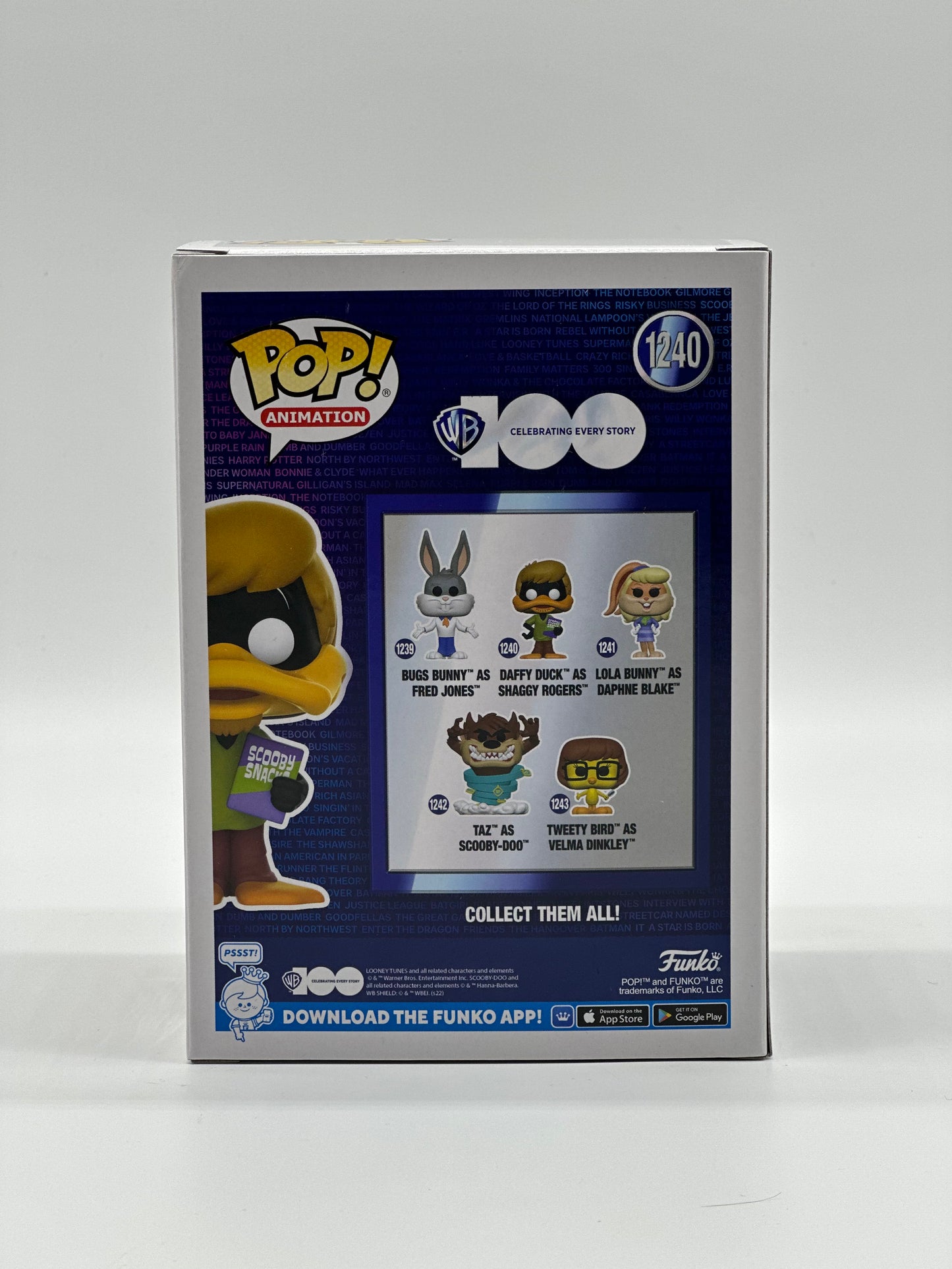 Pop! Animation WB 100 Celebrating Every Story 1240 Daffy Duck As Shaggy Roger’s