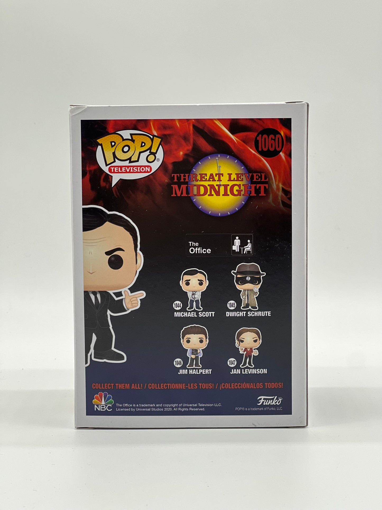 Pop! Television Threat Level Midnight 1060 Michael Scarn Only At Go! Exclusive