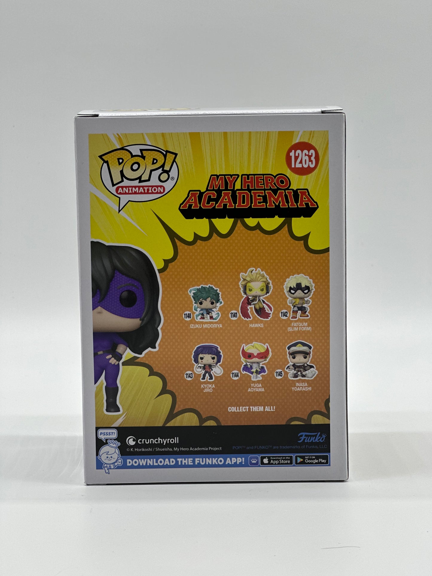 Pop! Animation My Hero Academia 1263 Setsuna Tokage HotTopic Class 1B Exclusive