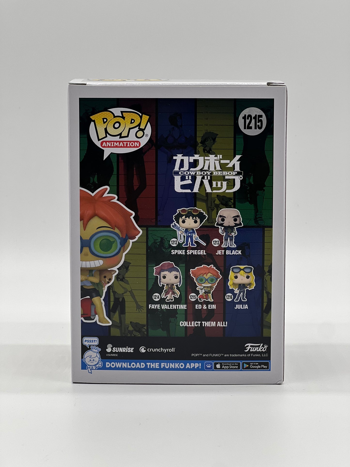 Pop! Animation Cowboy Bebop 1215 Ed & Ein