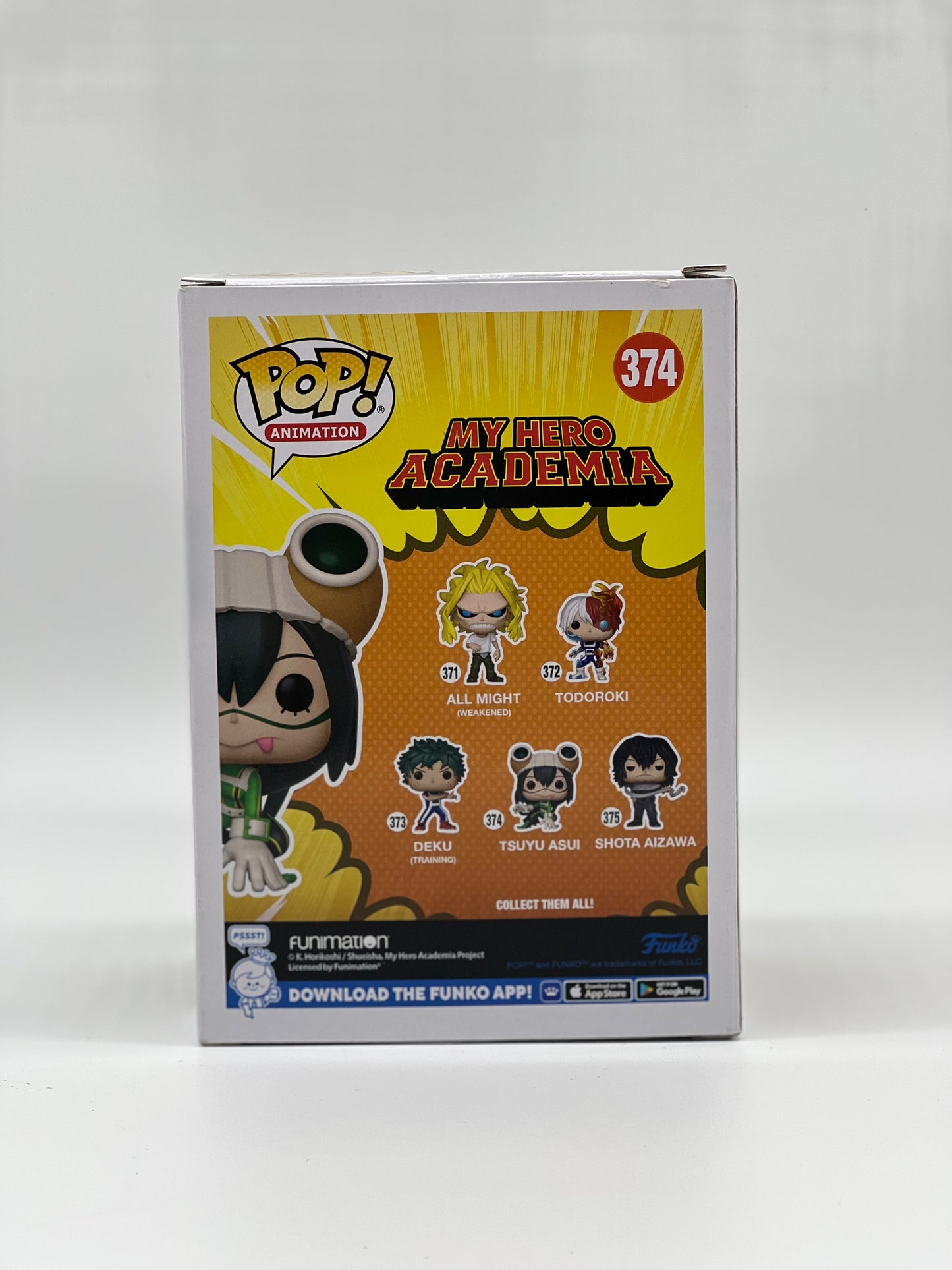Pop! Animation My Hero Academia Tsuyu Asui 2021 Fall Convention Limited Edition Exclusive