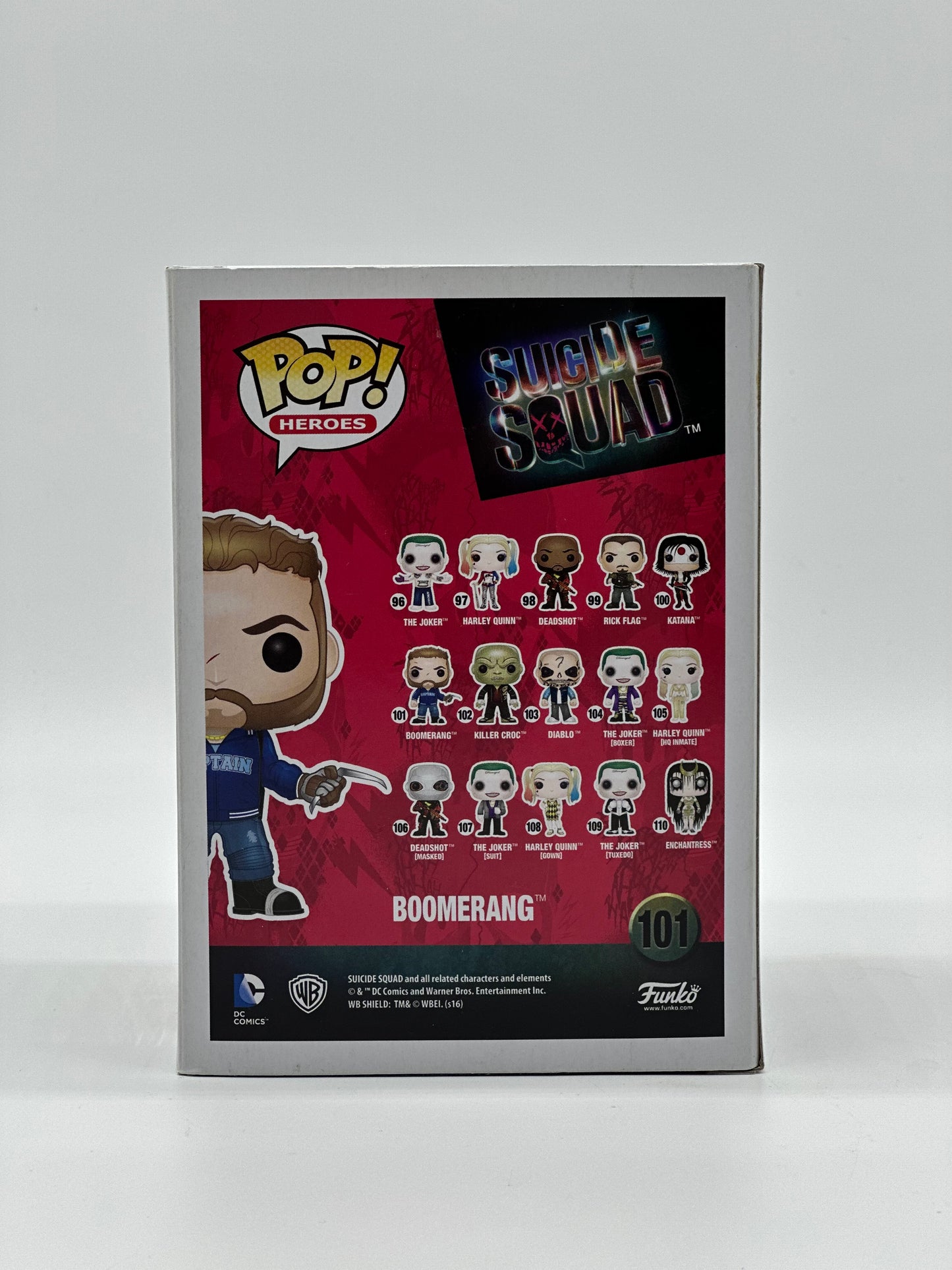 Pop! Heroes Suicide Squad 101 Boomerang