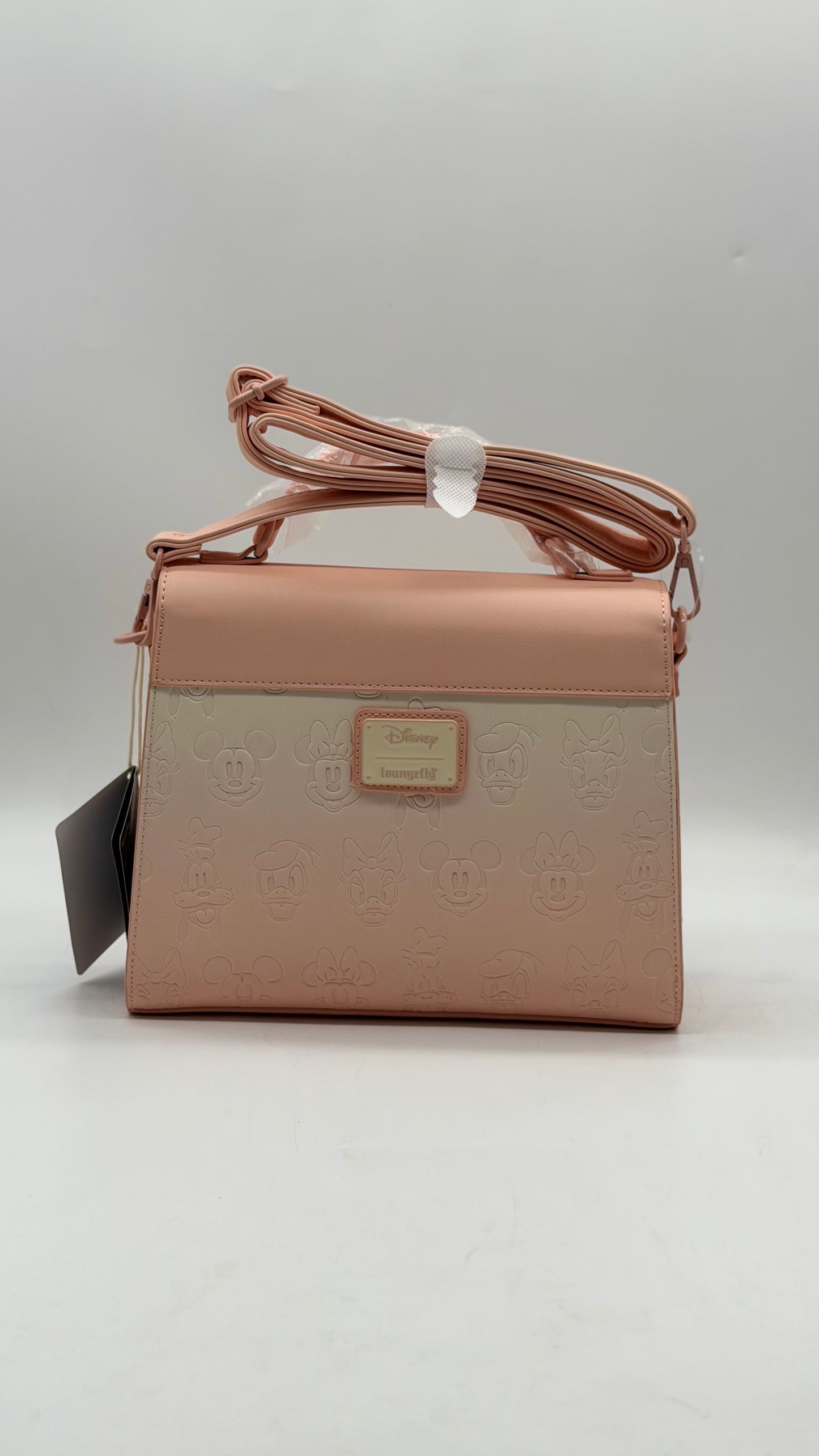 Disney Mickey And Friends Pastel Pink Crossbody Bag