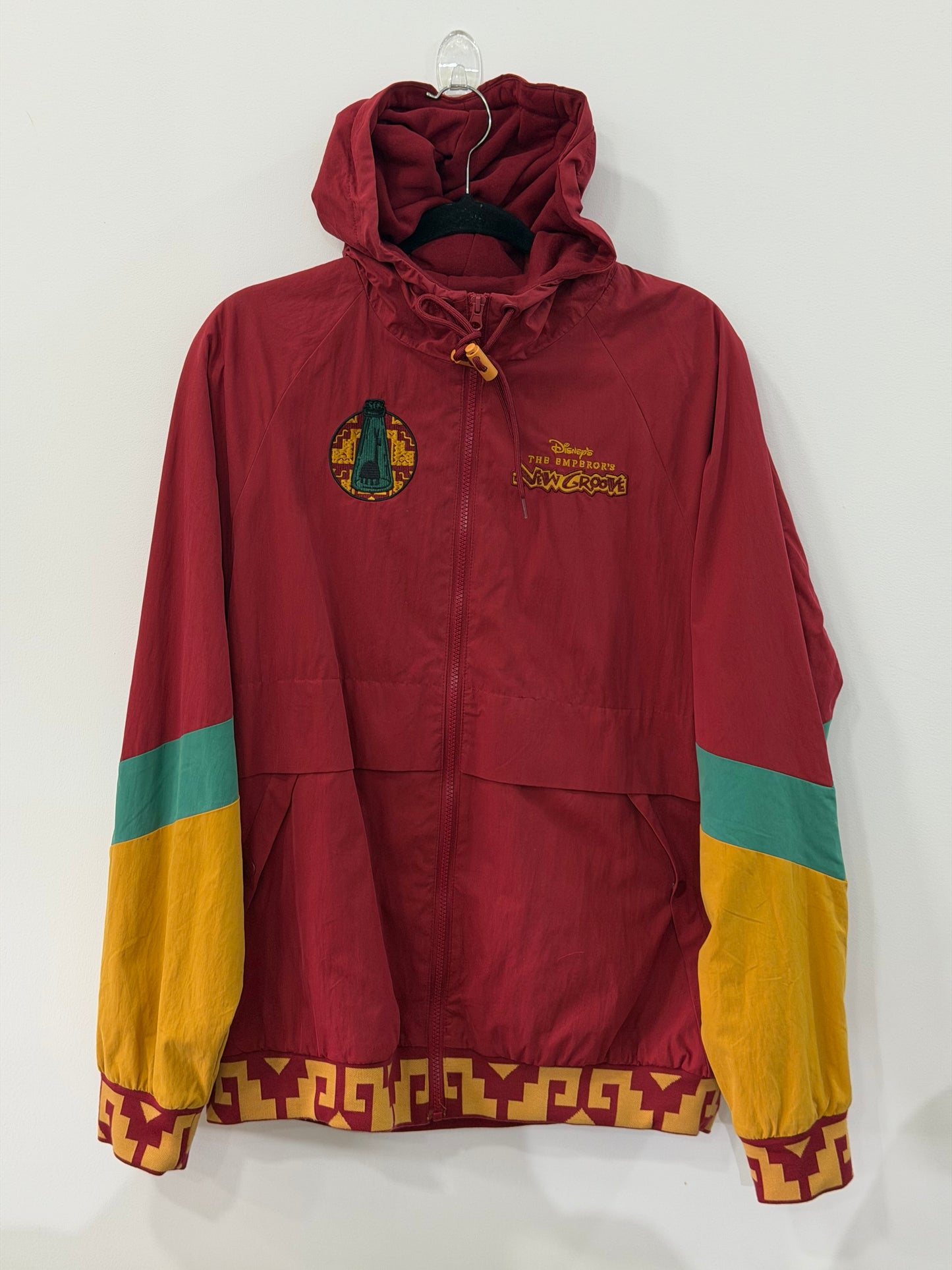 Disney The Emperor’s New Groove Kuzco No Touchy! Windbreaker Large