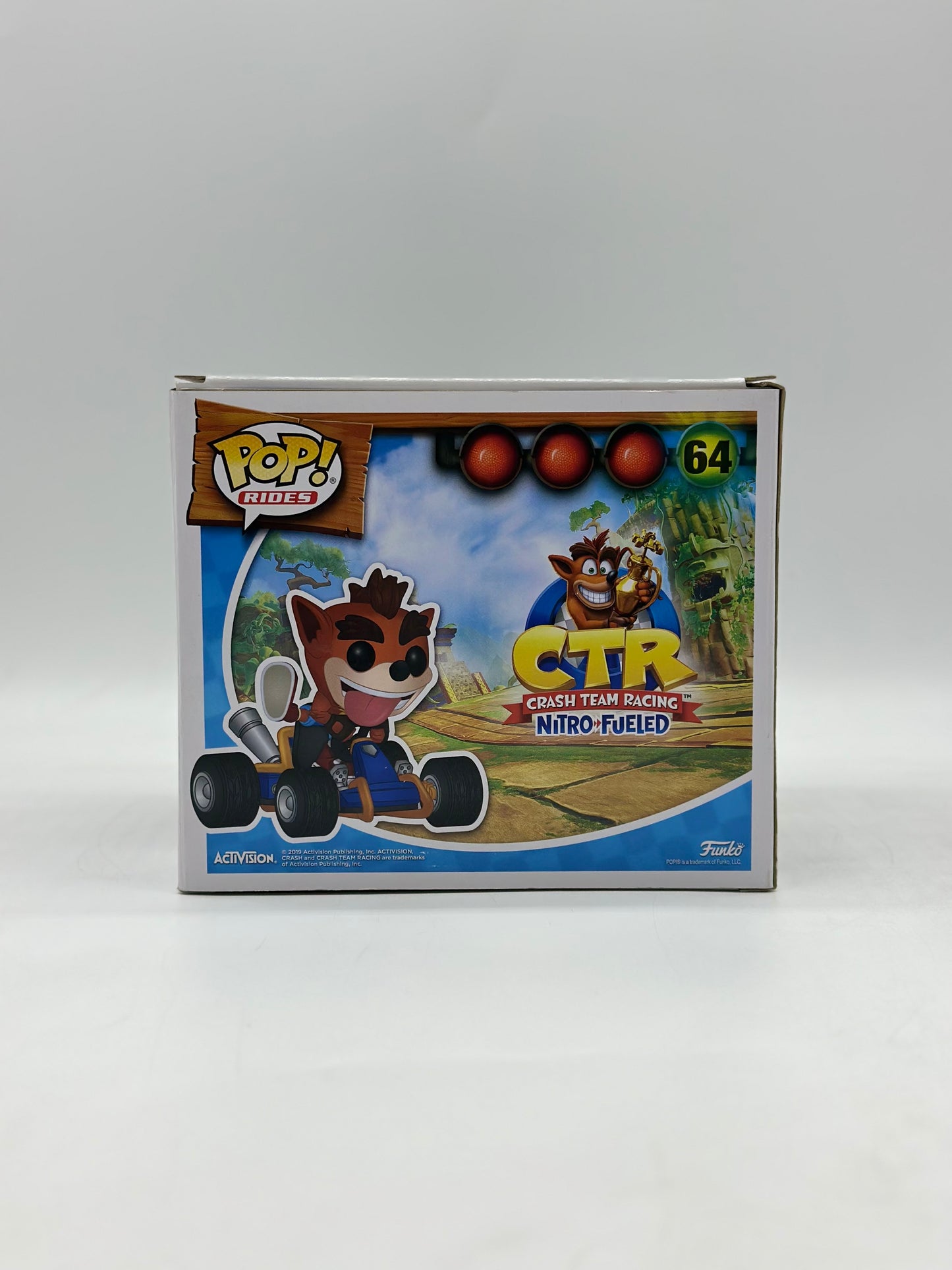 Pop! Rides Crash Team Racing Nitro Fueled 64 Crash Bandicoot