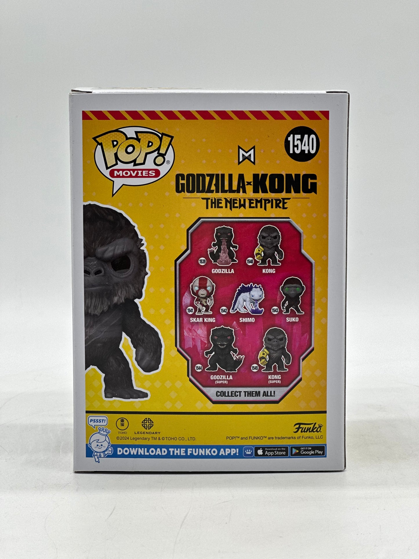 Pop! Movies Godzilla x Kong The New Empire 1540 Kong