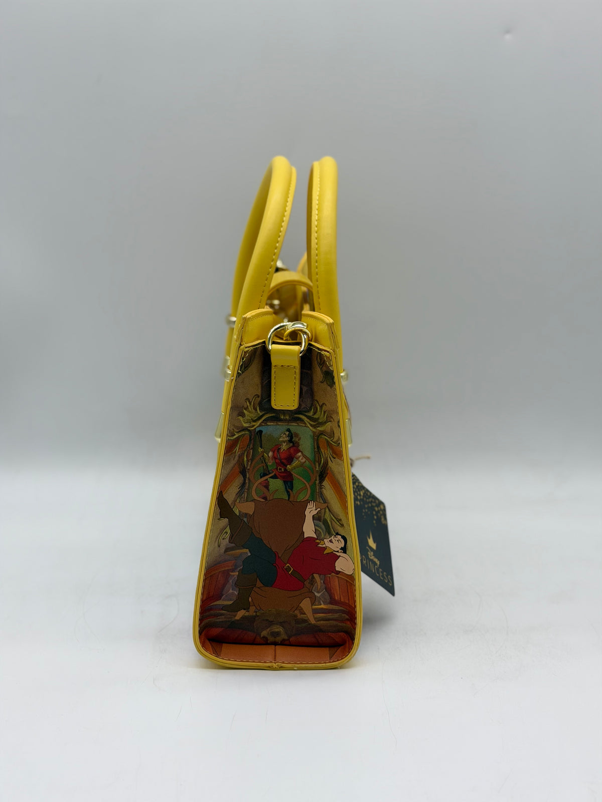 Disney Beauty And The Beast Belle Princess Scene Crossbody Bag