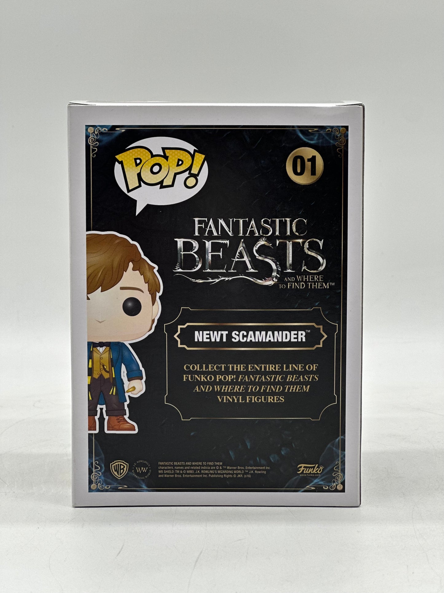 Pop! Fantastic Beasts And Where To Find Them 01 Newt Scamander 2016 Summer Convention Exclusive
