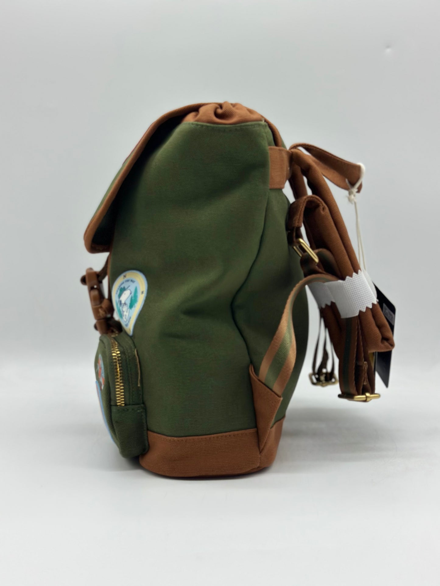 Peanuts Snoopy Beagle Scout Canvas Mini Backpack