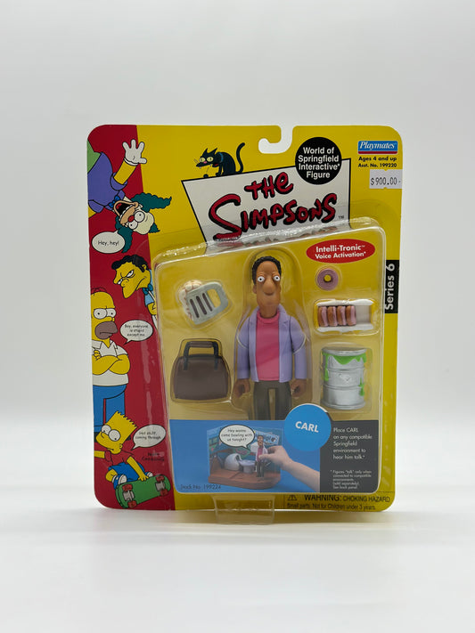 The Simpsons World Of Springfield Interactive Figure Carl
