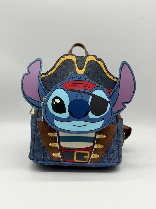 Disney Lilo & Stitch Pirate Stitch Figural Mini Backpack
