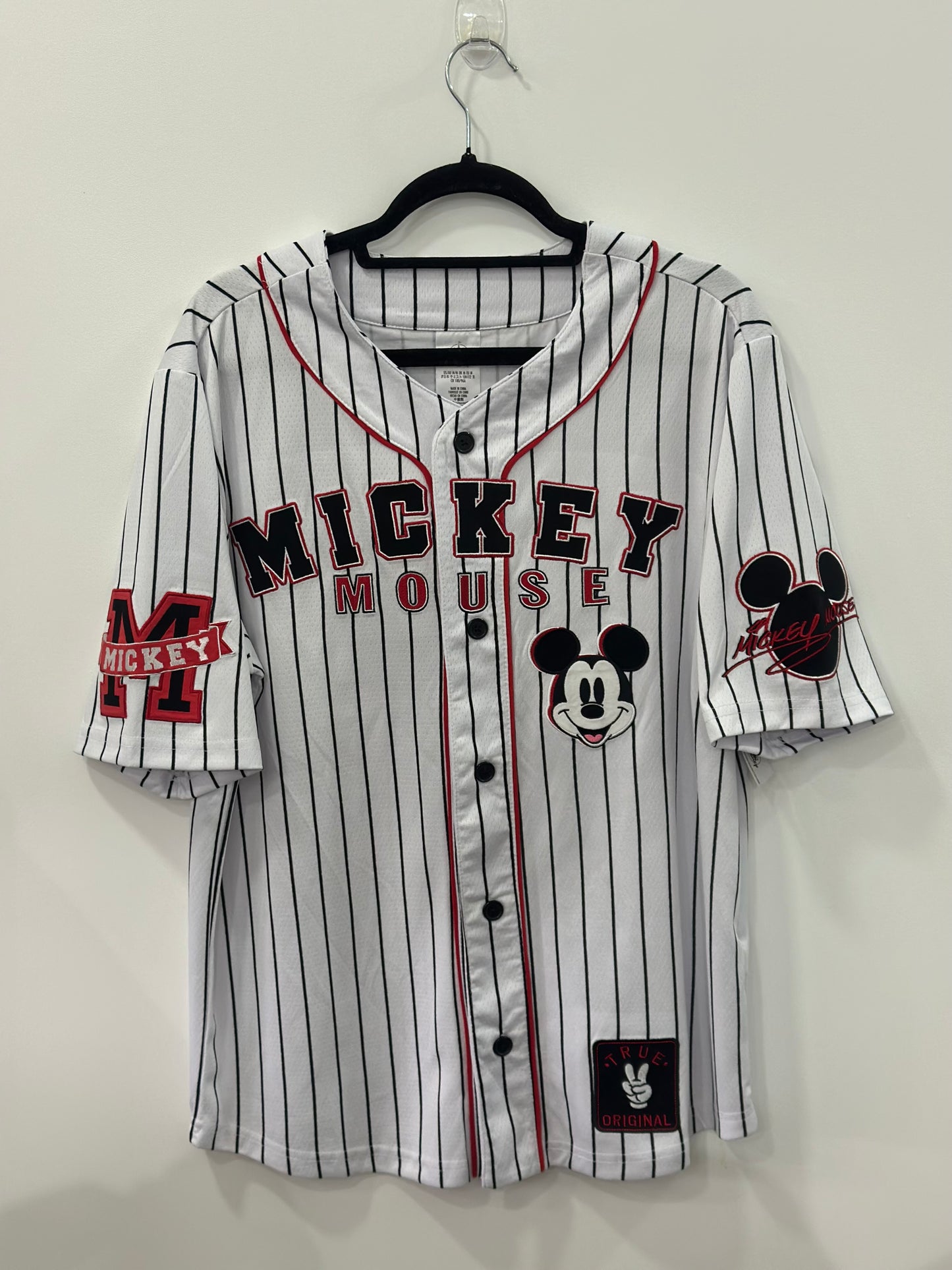 Disney Mickey Mouse Baseball Shirt Medium