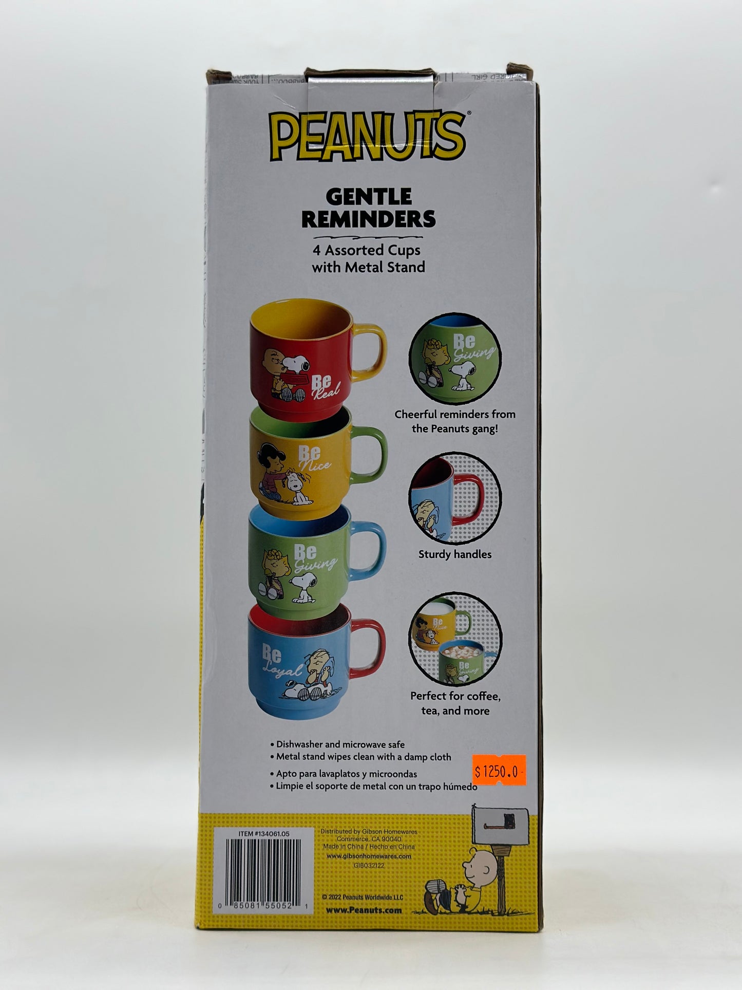 Snoopy Gentle Reminders Mug Set