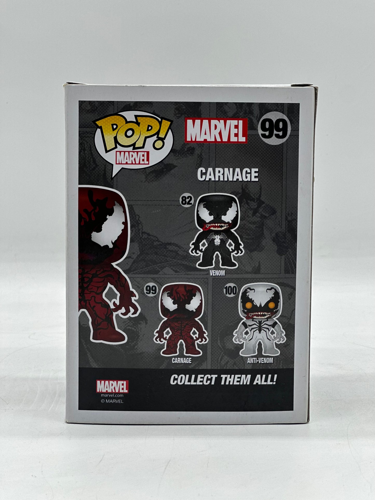 Pop! Marvel Marvel 99 Carnage HotTopic Exclusive
