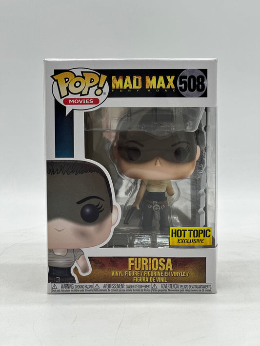 Pop! Movies Mad Max 508 Furiosa HotTopic Exclusive