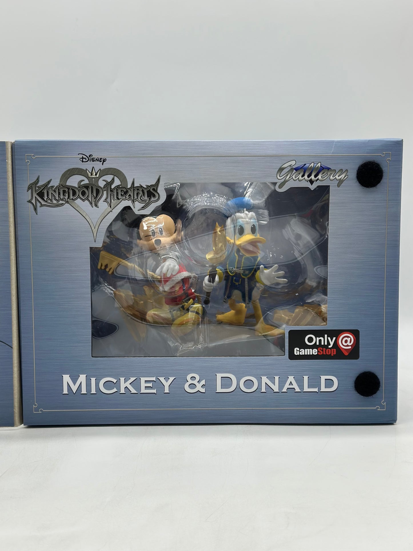 Disney Kingdom Hearts Mickey Mouse & Donald PVC Diorama Only GameStop