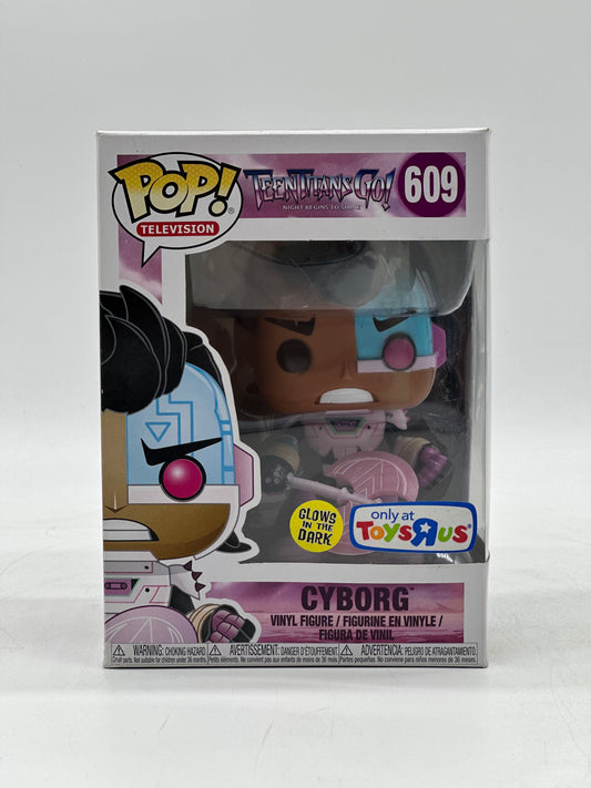 Pop! Television Teen Titans Go! Night Begins To Shine 609 Cyborg Glows In The Dark Only At ToysRUs