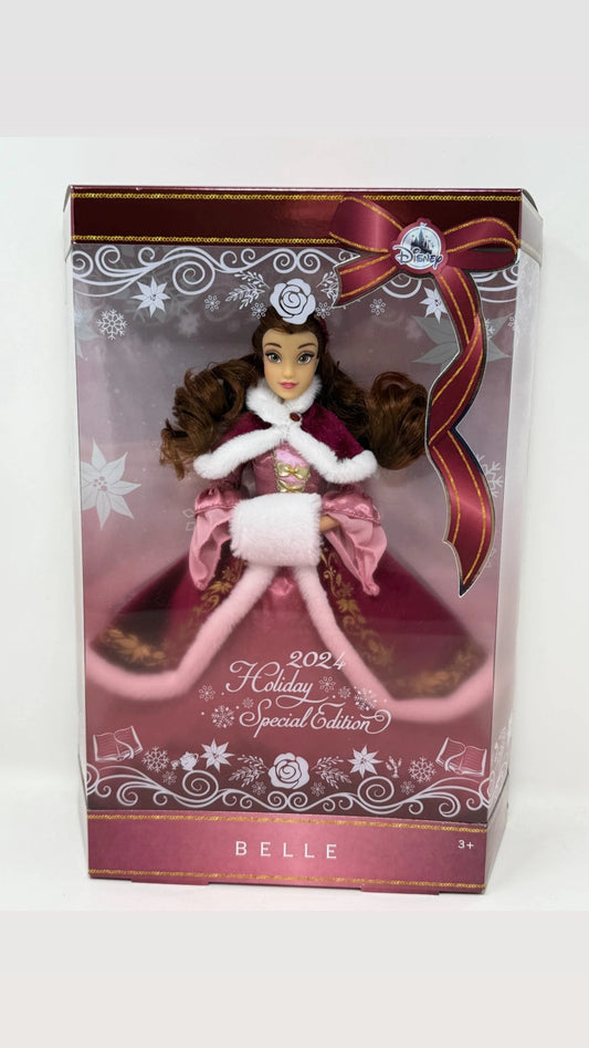 Disney Belle 2024 Holiday Special Edition Doll