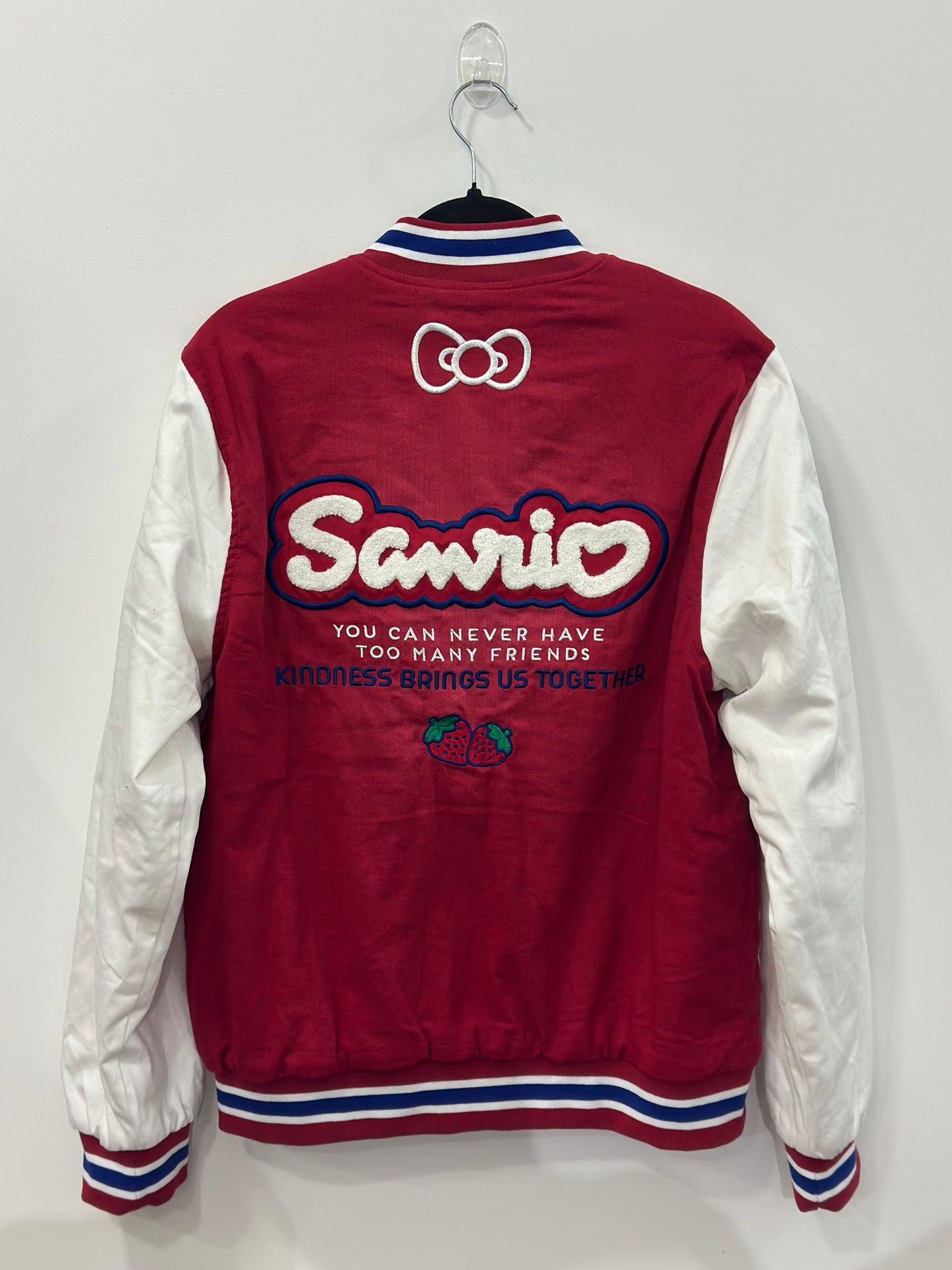 Sanrio Denim Varsity Jacket Anniversary Large