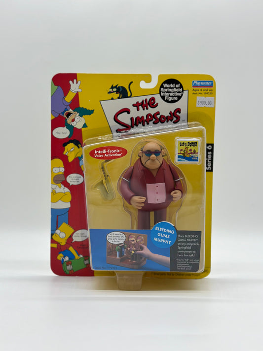 The Simpsons World Of Springfield Interactive Figure Bleeding Gums Murphy