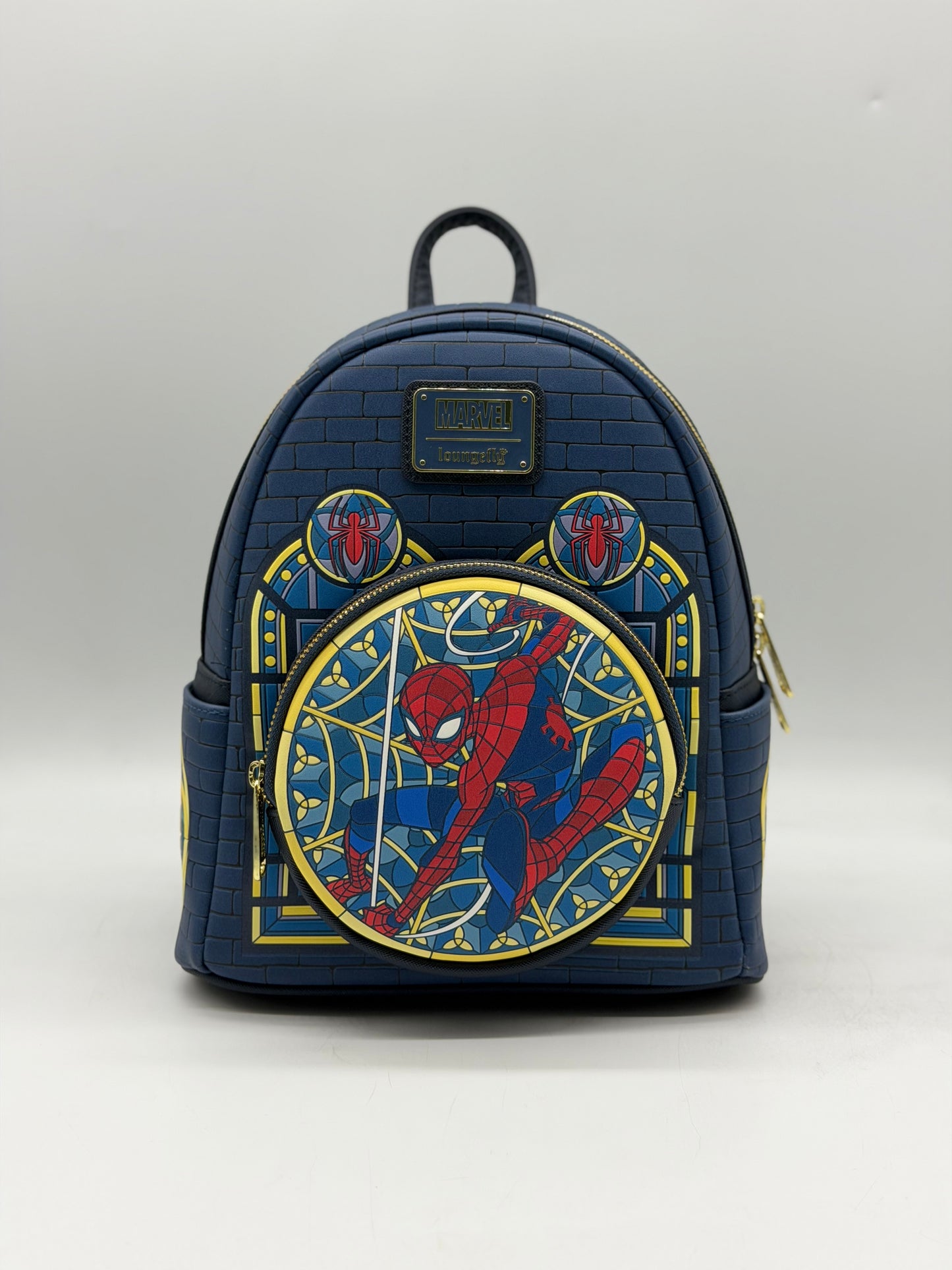 Marvel Spider - Man Stained Glass Portrait Disney Backpack
